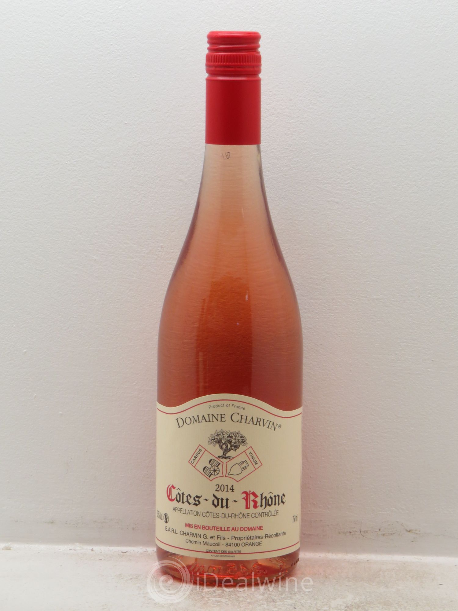 Côtes-du-Rhône domaine Charvin 2014 - Posten von 1 Flasche - 0