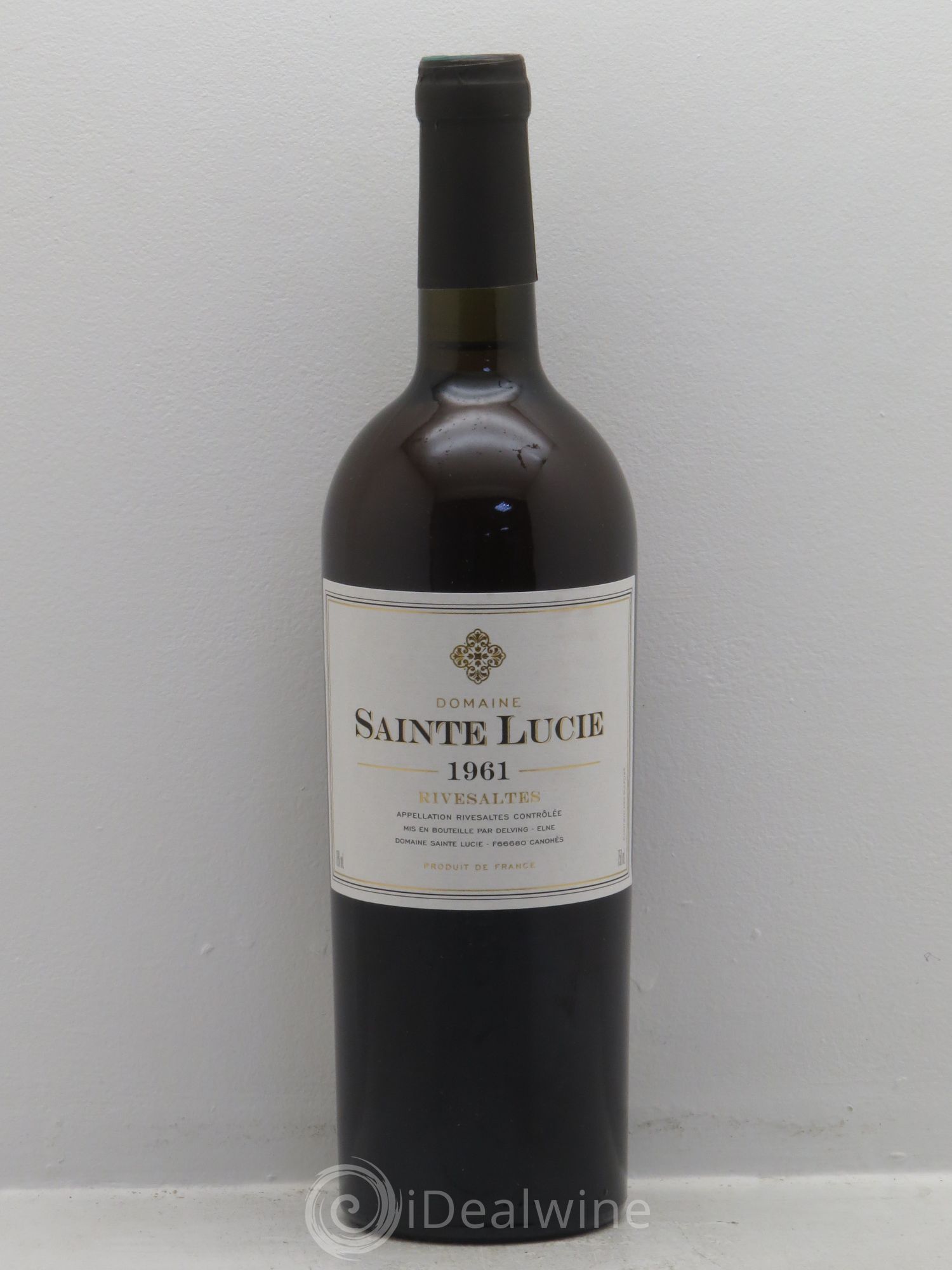 Rivesaltes Sainte Lucie (Domaine) 1961 - Posten von 1 Flasche - 0