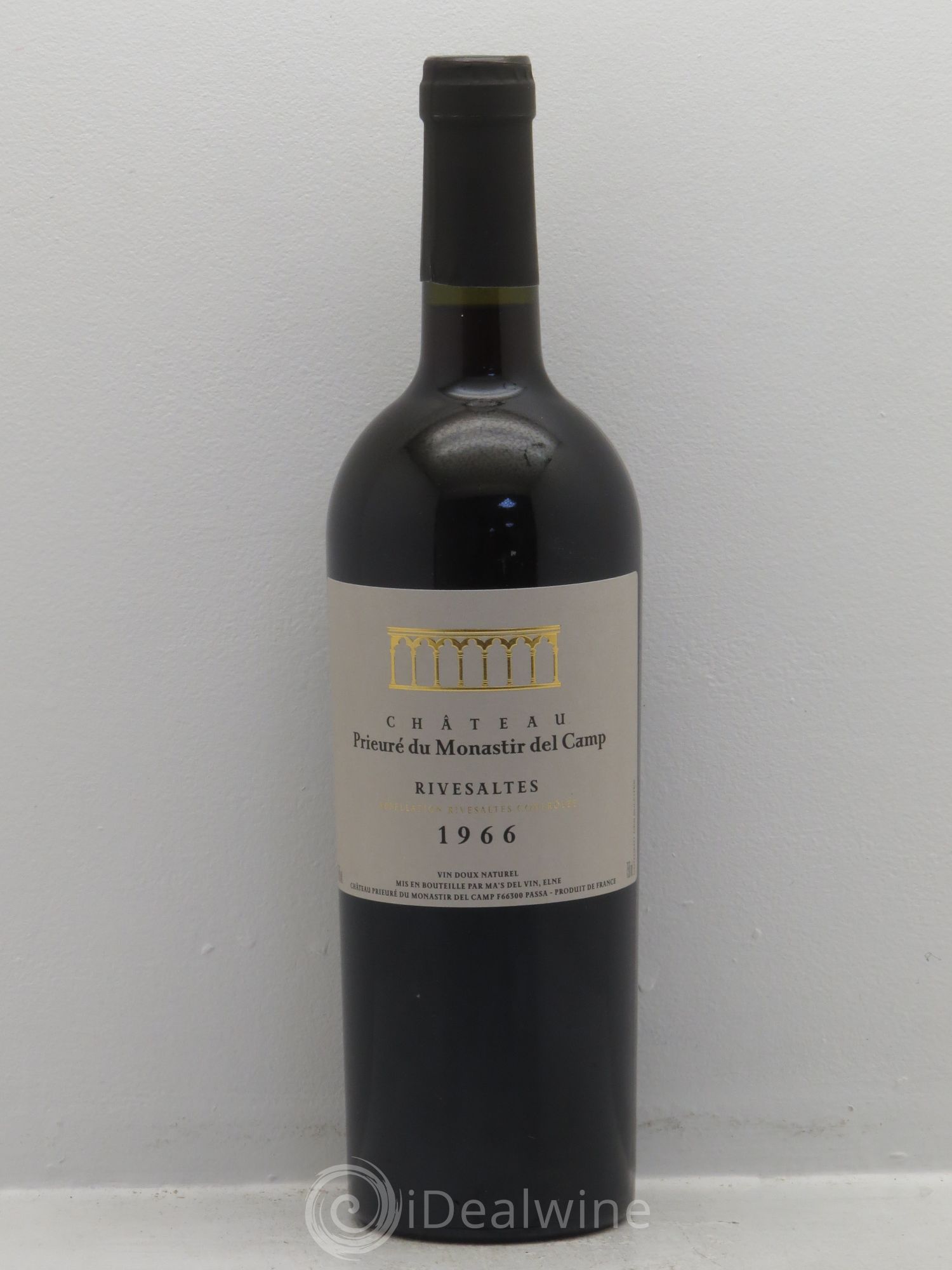 Rivesaltes Château Prieuré du Monastir del Camp 1966 - Lot de 1 bouteille - 0