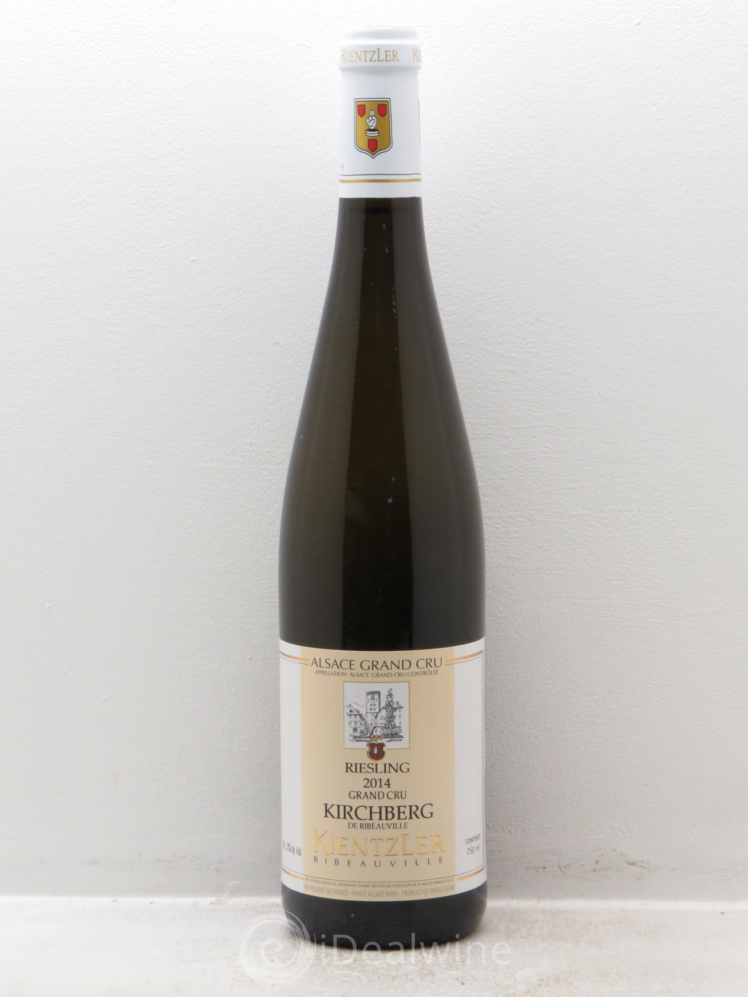 Alsace Riesling Grand Cru Kirchberg De Ribeauvillé Kientzler 2014 - Lot de 1 bouteille - 0