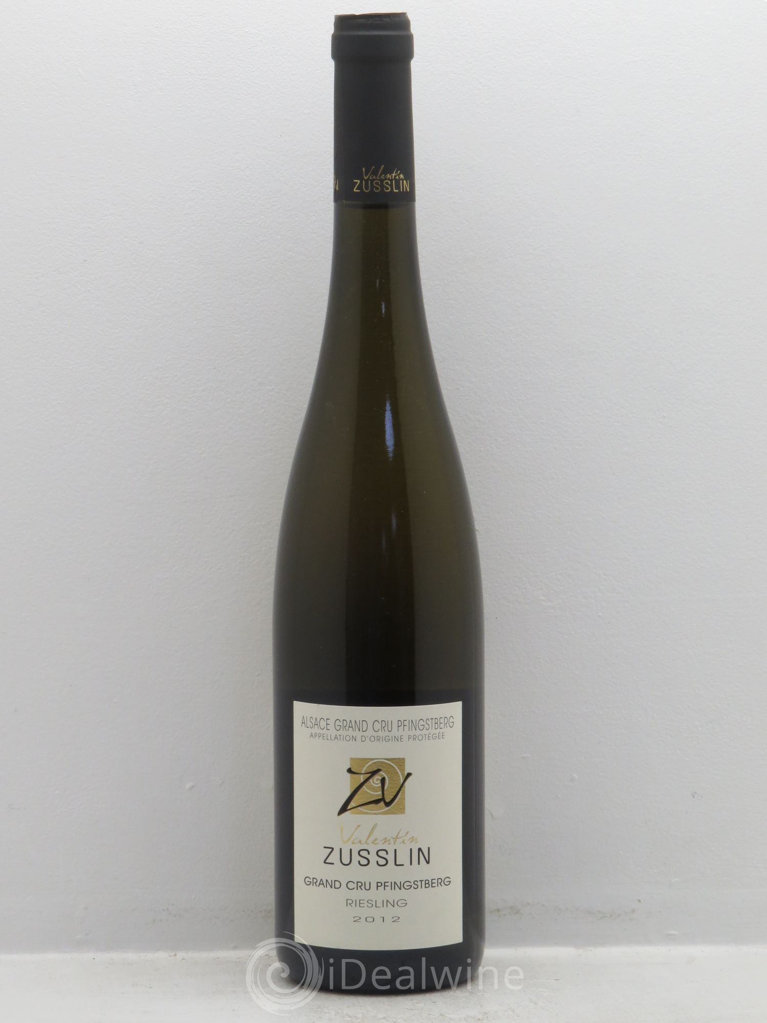 Alsace Riesling Grand Cru Pfingstberg Valentin Zusslin (Domaine) 2012 - Lot de 1 bouteille - 0