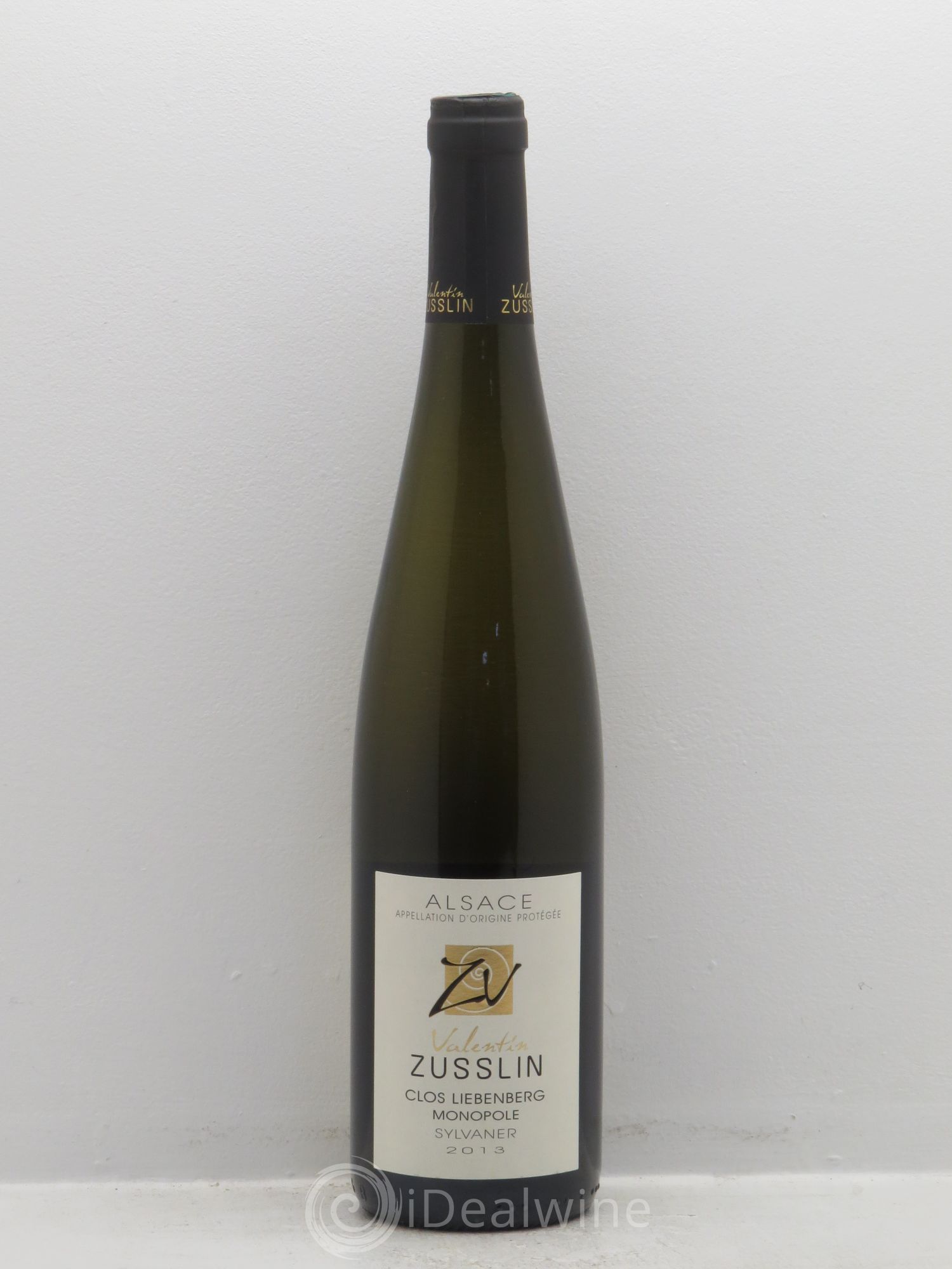 Alsace Sylvaner Clos Liebenberg Valentin Zusslin (Domaine) 2013 - Lot de 1 bouteille - 0