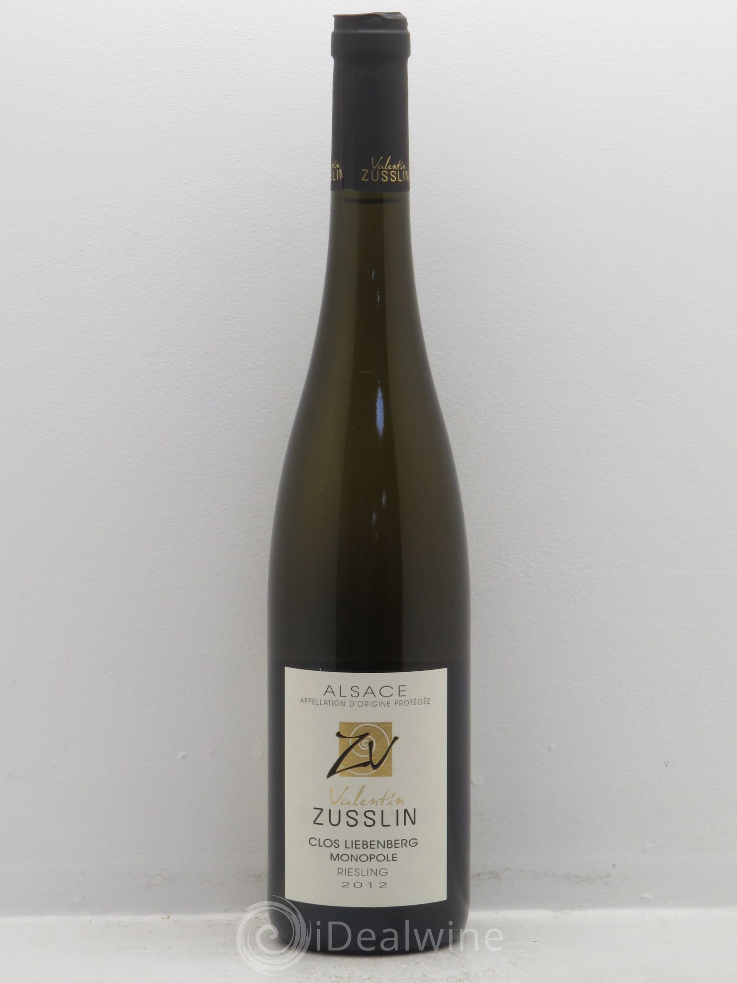 Alsace Riesling Clos Liebenberg Valentin Zusslin (Domaine) Monopole 2012 - Posten von 1 Flasche - 0