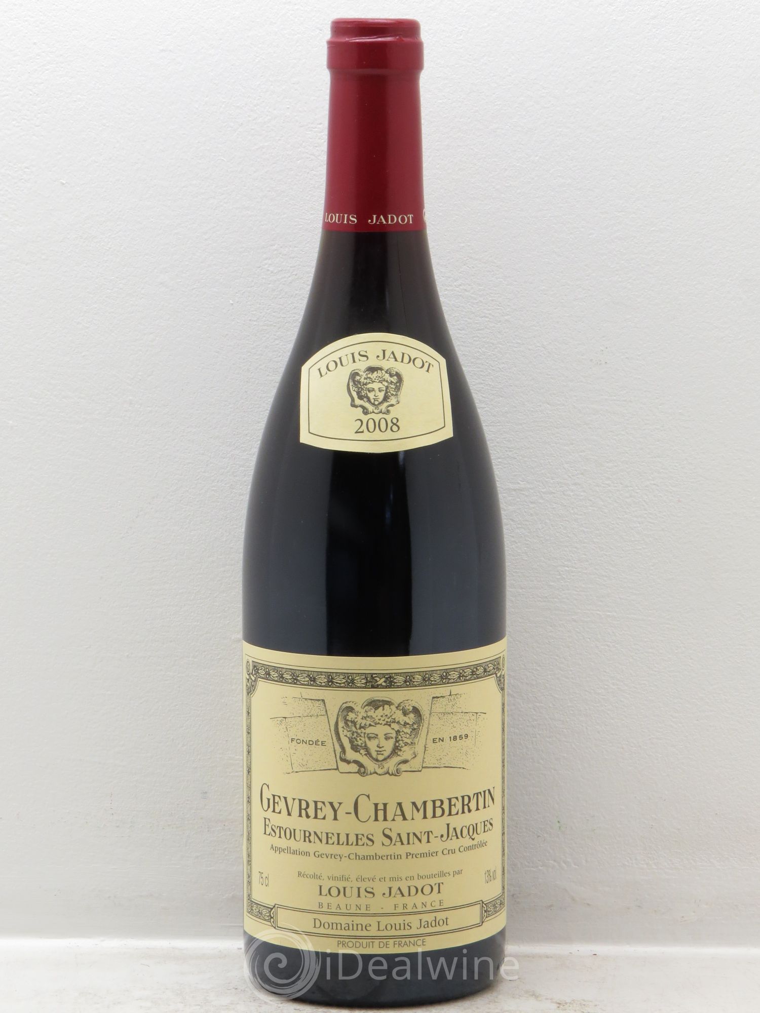 Gevrey-Chambertin 1er Cru Estournelles Saint-Jacques Maison Louis Jadot 2008 - Lot de 1 bouteille - 0