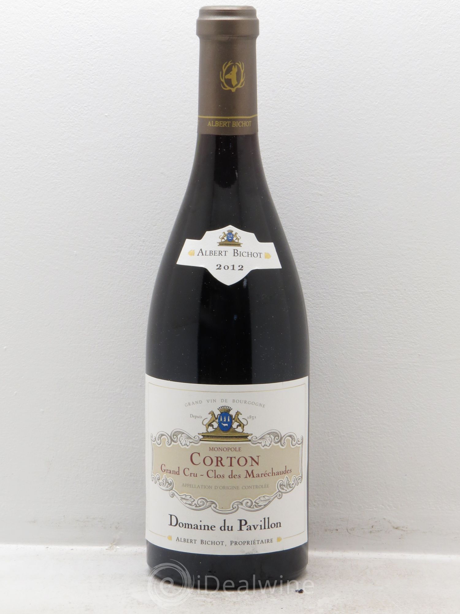 Corton Grand Cru Clos des Maréchaudes Domaine du Pavillon - Albert Bichot 2012 - Lot de 1 bouteille - 0