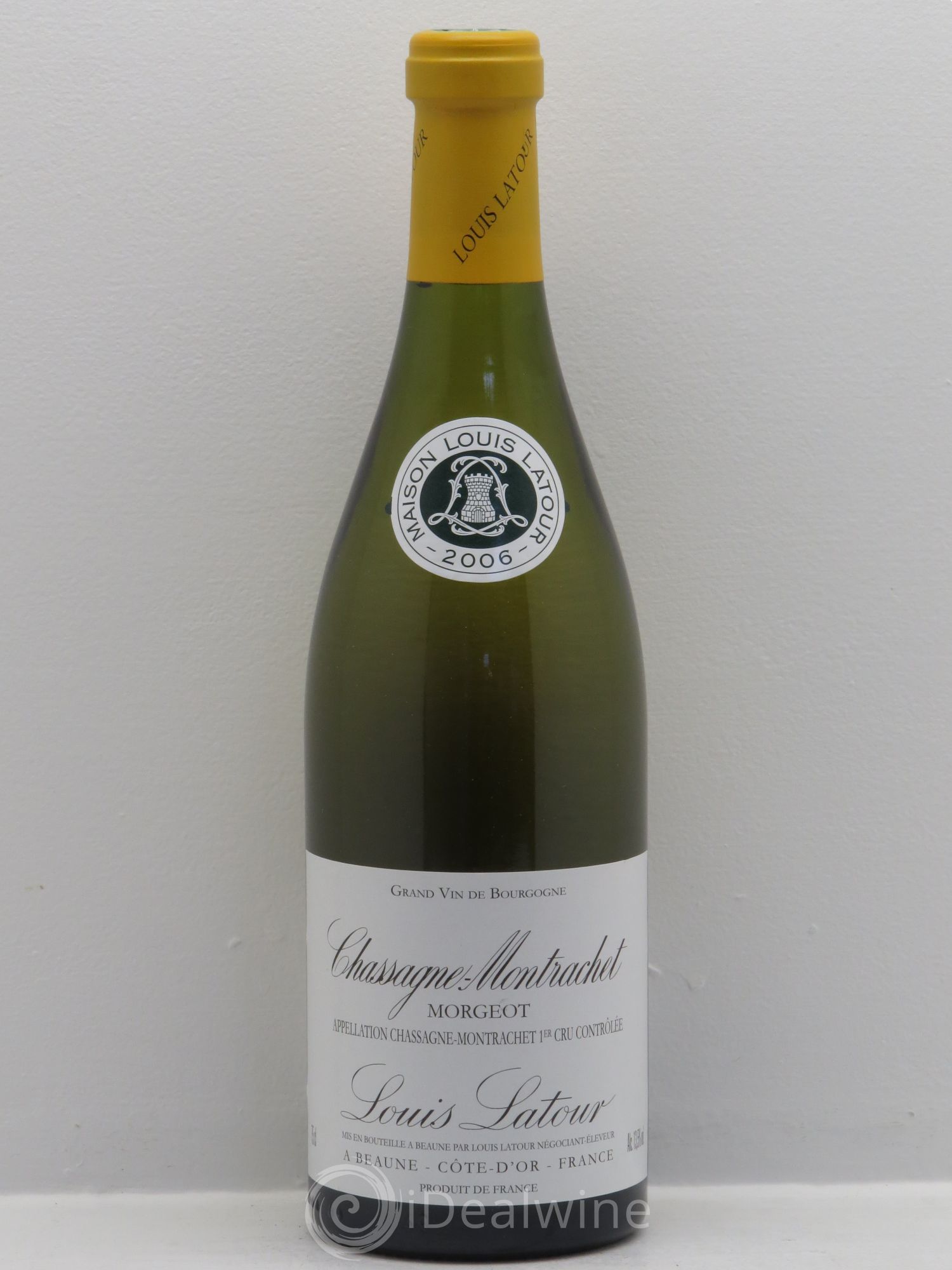 Chassagne-Montrachet 1er Cru Morgeot Louis Latour 2006 - Lot de 1 bouteille - 0
