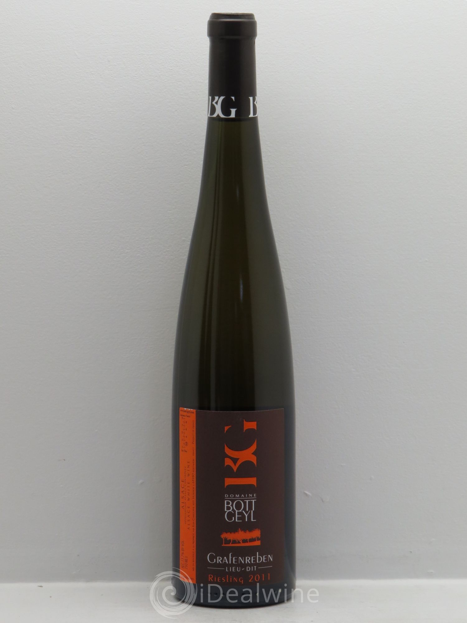 Alsace Riesling Grafenreben Bott-Geyl (Domaine) 2011 - Lot de 1 bouteille - 0
