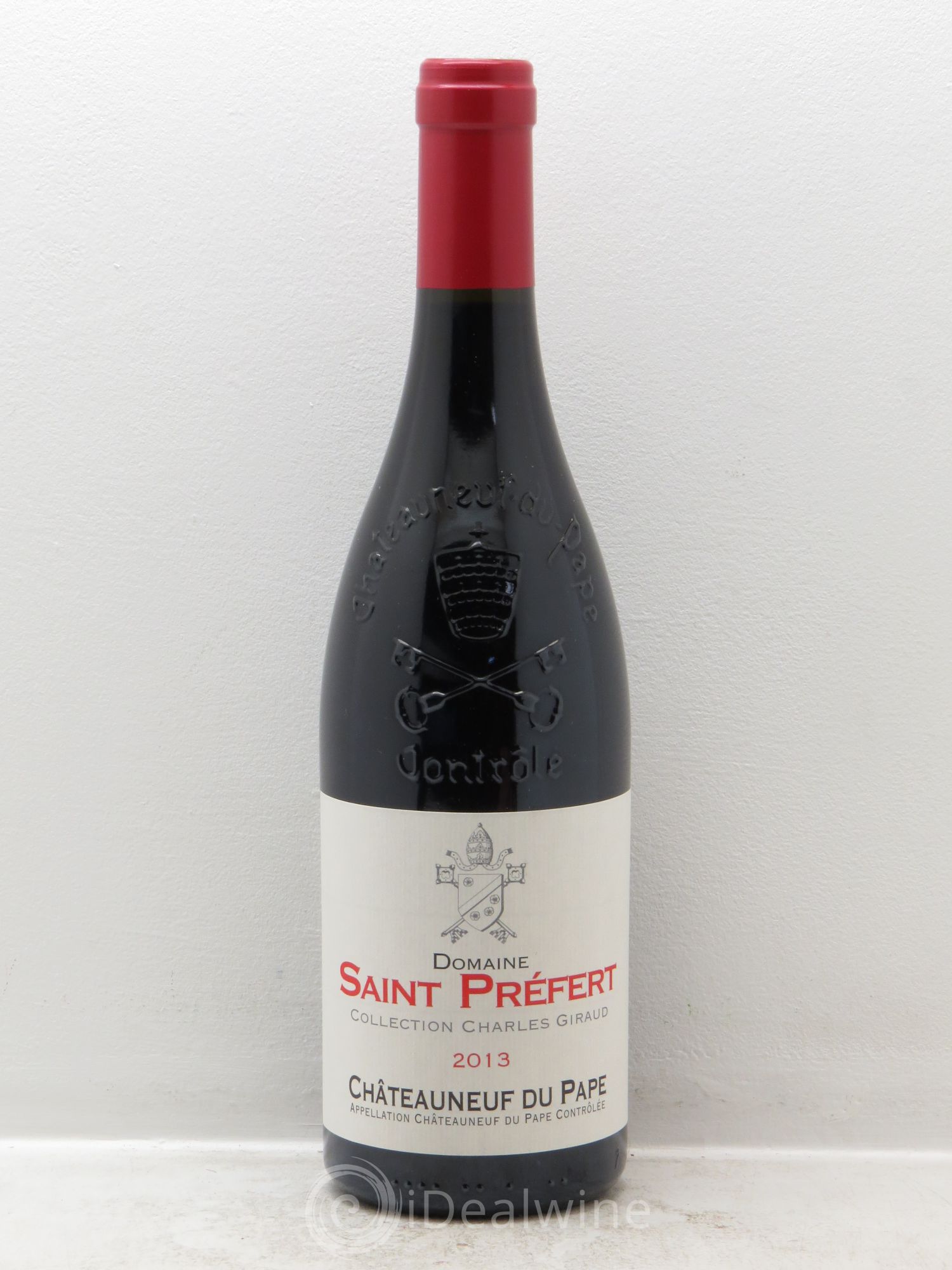Châteauneuf-du-Pape Collection Charles Giraud Domaine Saint-Préfert 2013 - Lot de 1 bouteille - 0