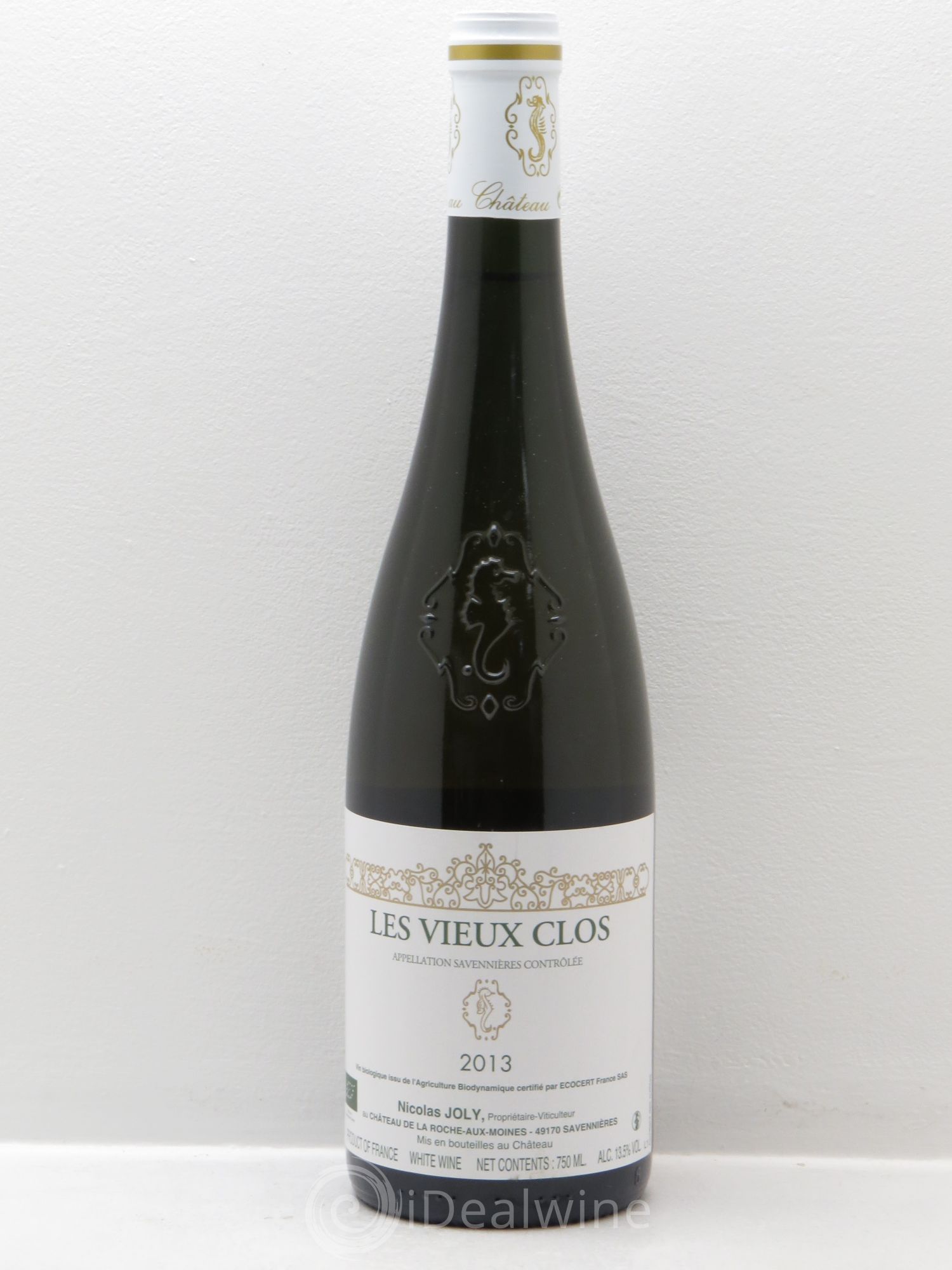 Savennières Les Vieux Clos Nicolas Joly 2013 - Lot de 1 bouteille - 0