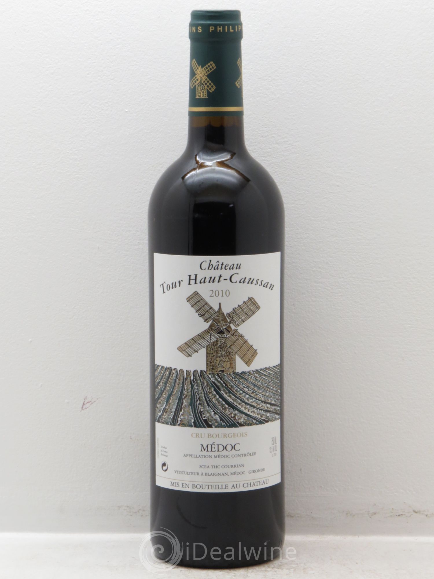 Château Tour Haut-Caussan Cru Bourgeois 2010 - Lot de 1 bouteille - 0