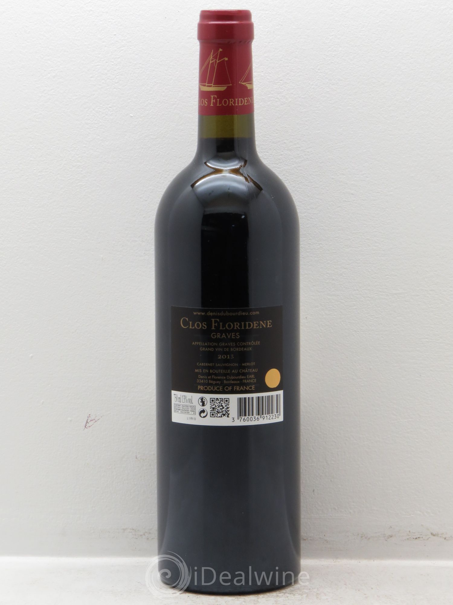 Clos Floridène 2013 - Lot de 1 bouteille - 1
