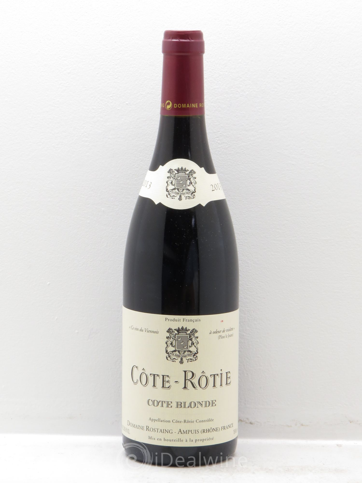 Côte-Rôtie Côte Blonde René Rostaing 2013 - Lot de 1 bouteille - 0