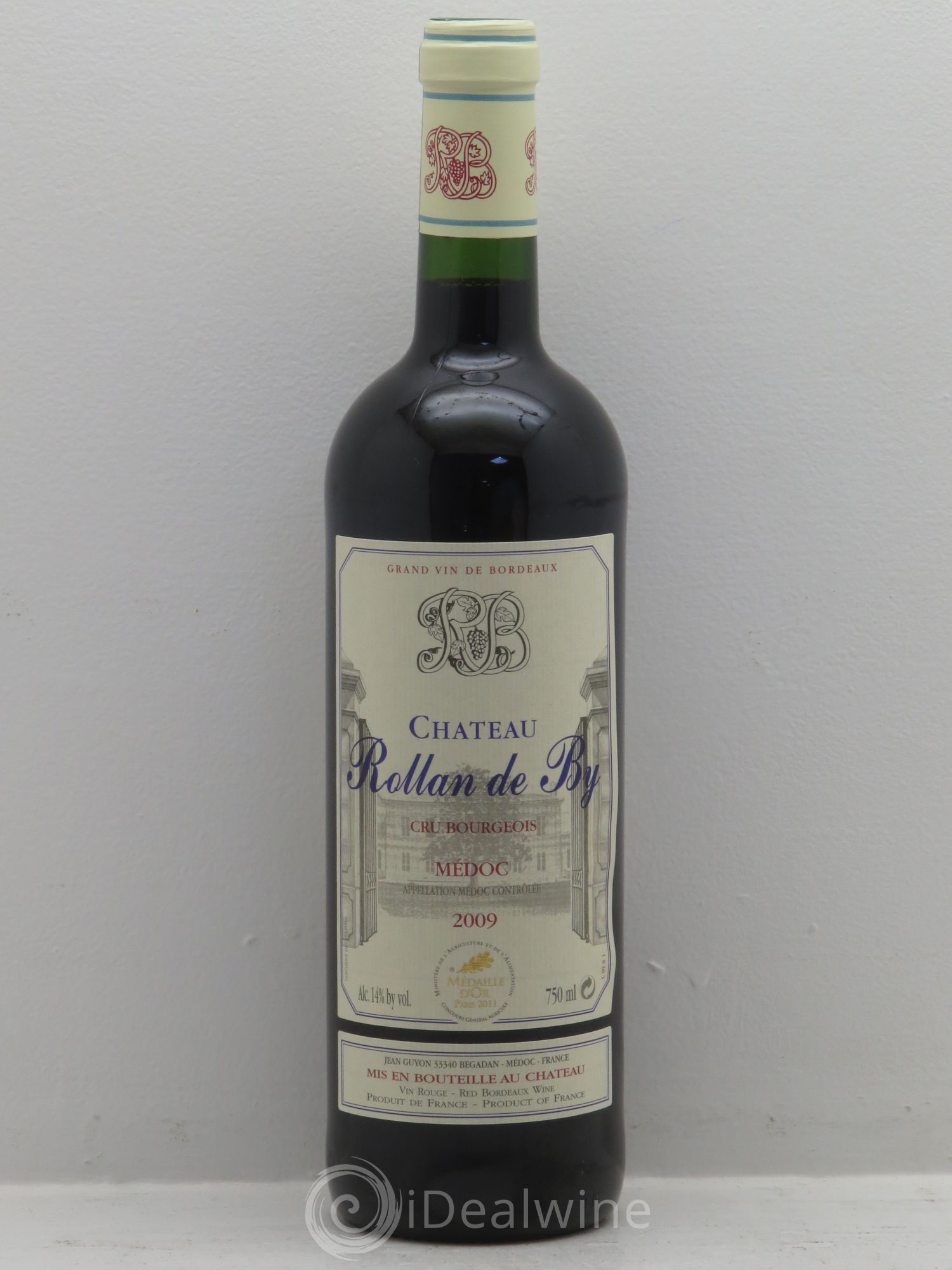 Château Rollan de By Cru Bourgeois 2009 - Lot de 1 bouteille - 0