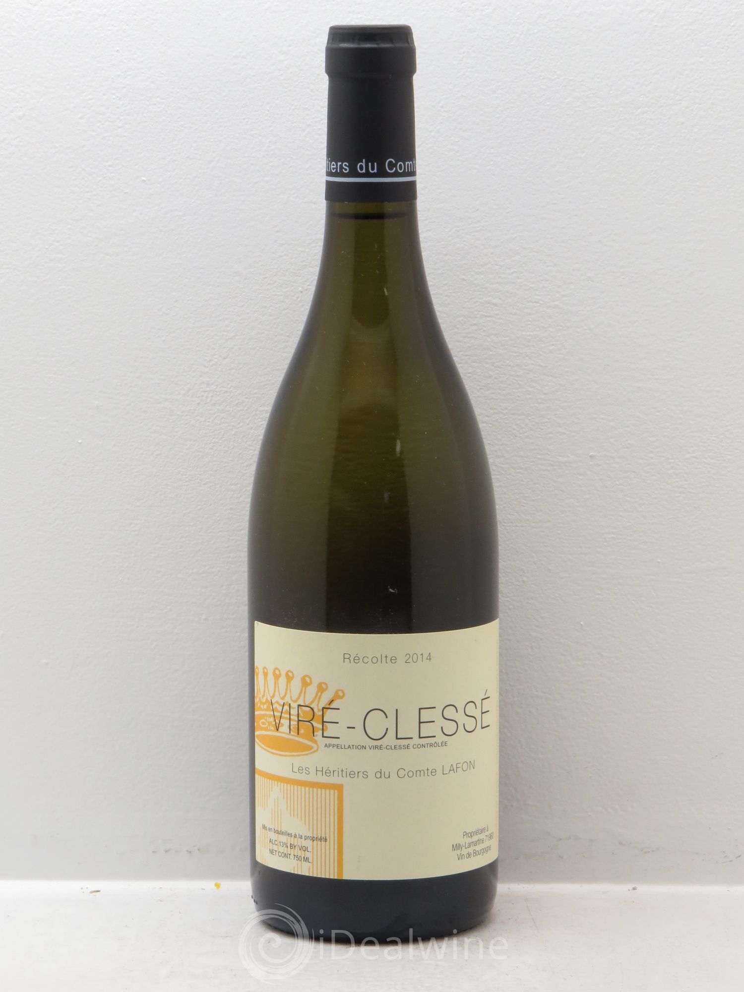 Viré-Clessé Héritiers du Comte Lafon (Domaine des) 2014 - Lot de 1 bouteille - 0