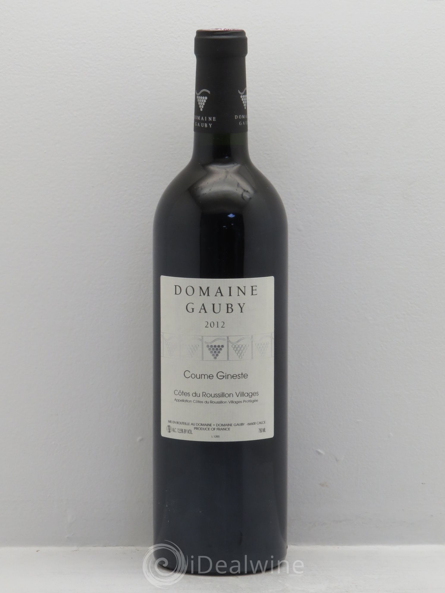 Côtes du Roussillon Villages Coume Gineste Gauby (Domaine) 2012 - Lot de 1 bouteille - 0