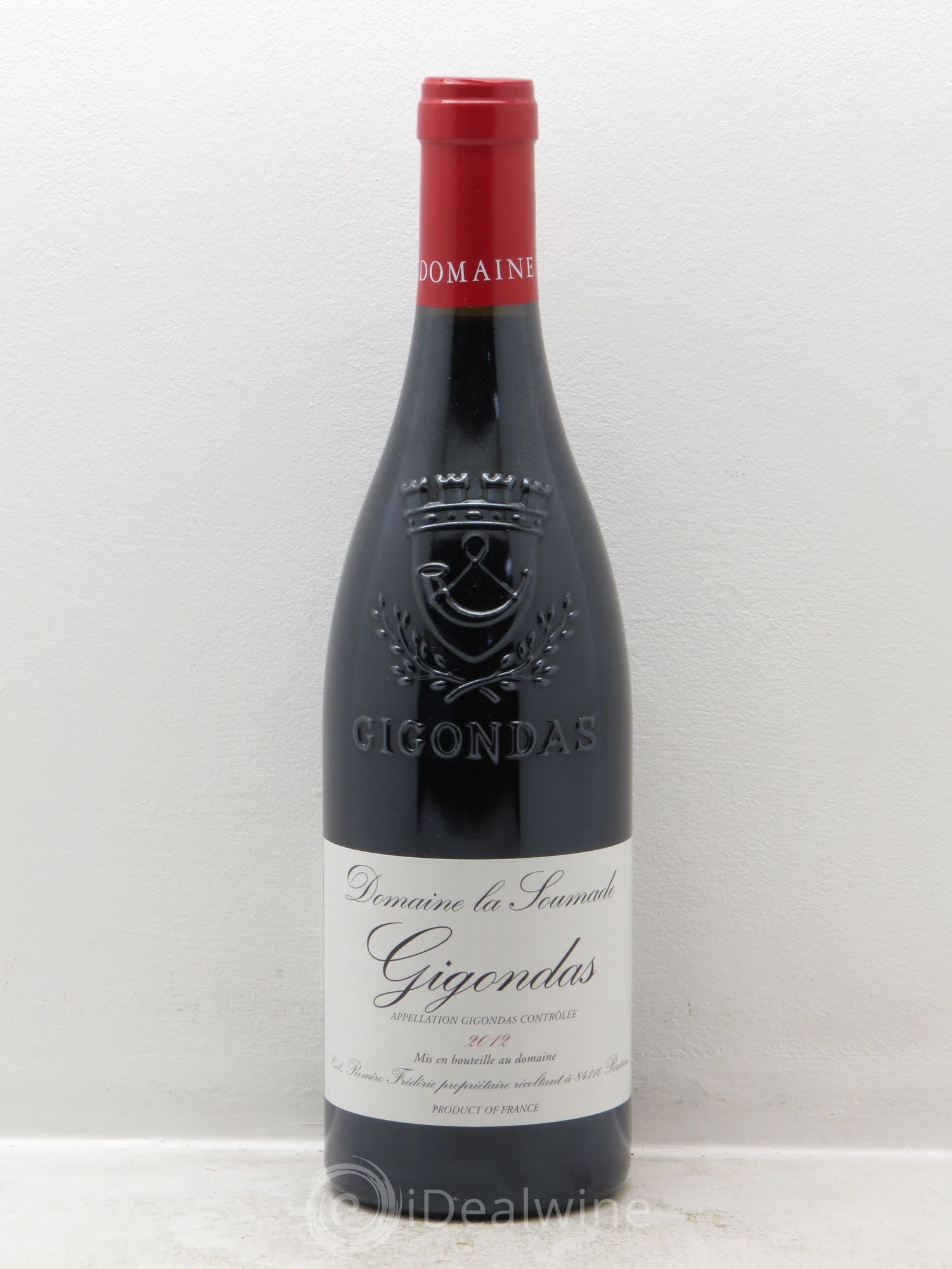 Gigondas La Soumade (Domaine) 2012 - Lot de 1 bouteille - 0