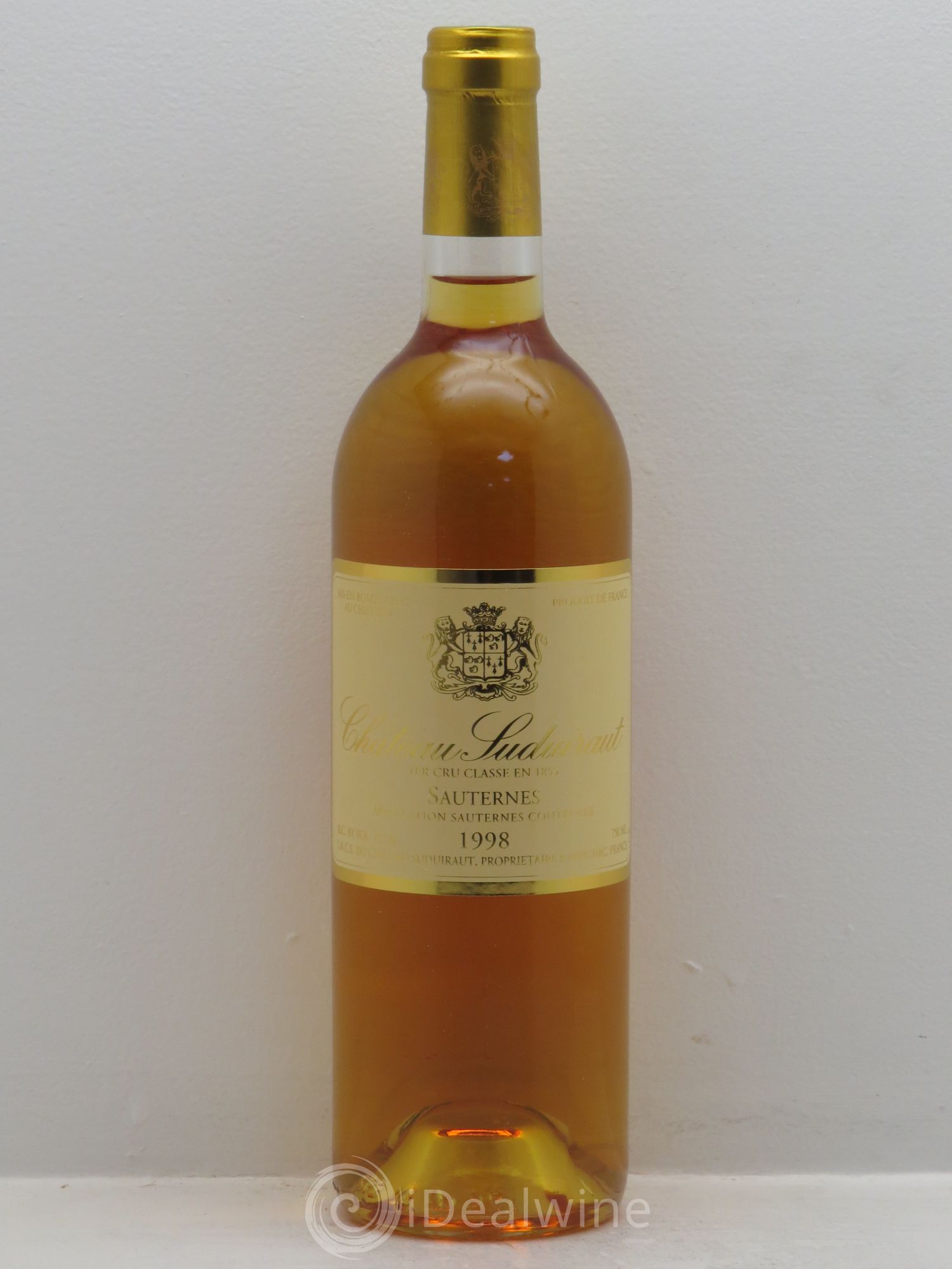 Château Suduiraut 1er Grand Cru Classé 1998 - Lotto di 1 bottiglia - 0