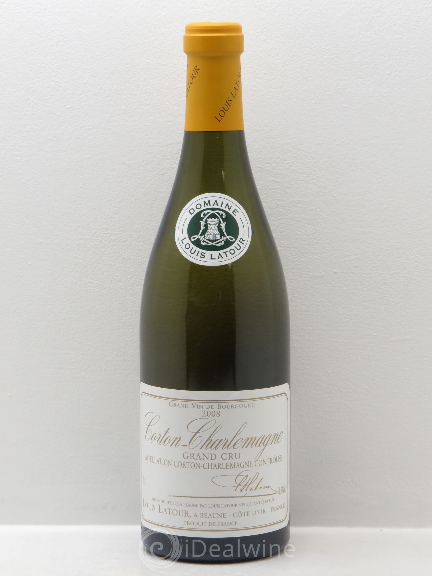 Corton-Charlemagne Grand Cru Louis Latour 2008 - Lot de 1 bouteille - 0
