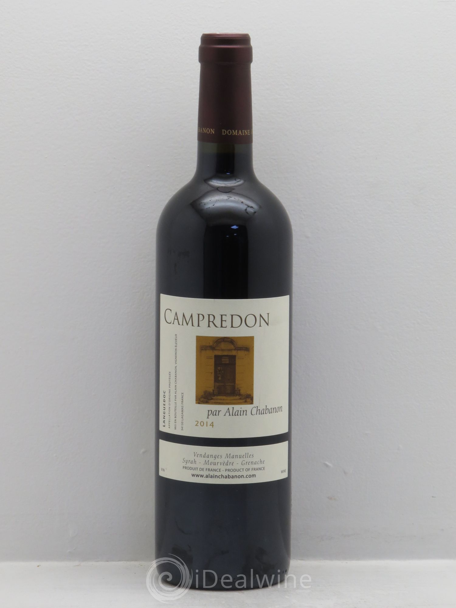 Terrasse du Larzac (anciennement Coteaux du Languedoc) Campredon Alain Chabanon (Domaine) 2014 - Lot de 1 bouteille - 0