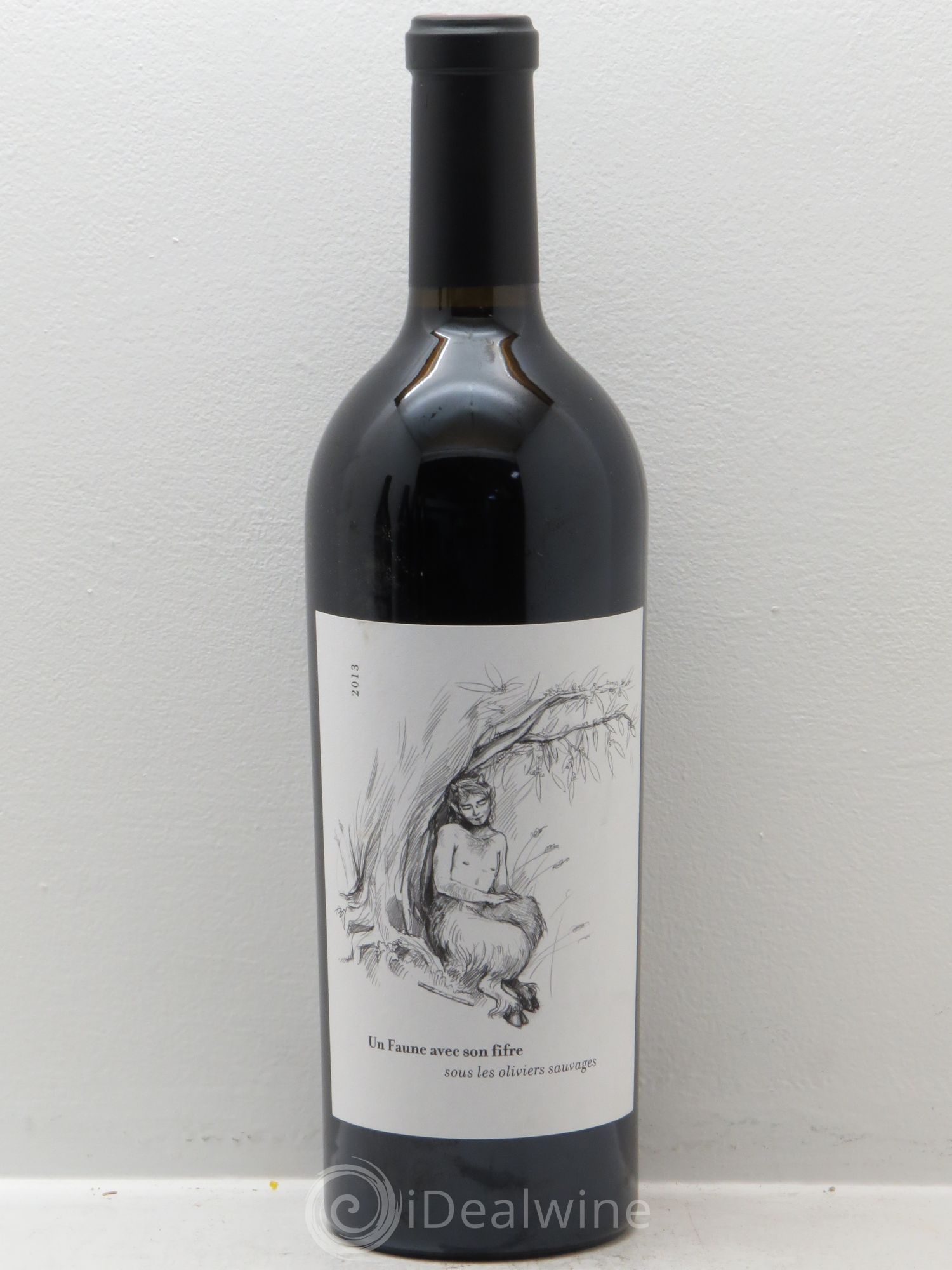 Côtes Catalanes (anciennement IGP Pyrénées Orientales) Clos des Fées Un faune avec son Fifre Hervé Bizeul 2013 - Lot de 1 bouteille - 0