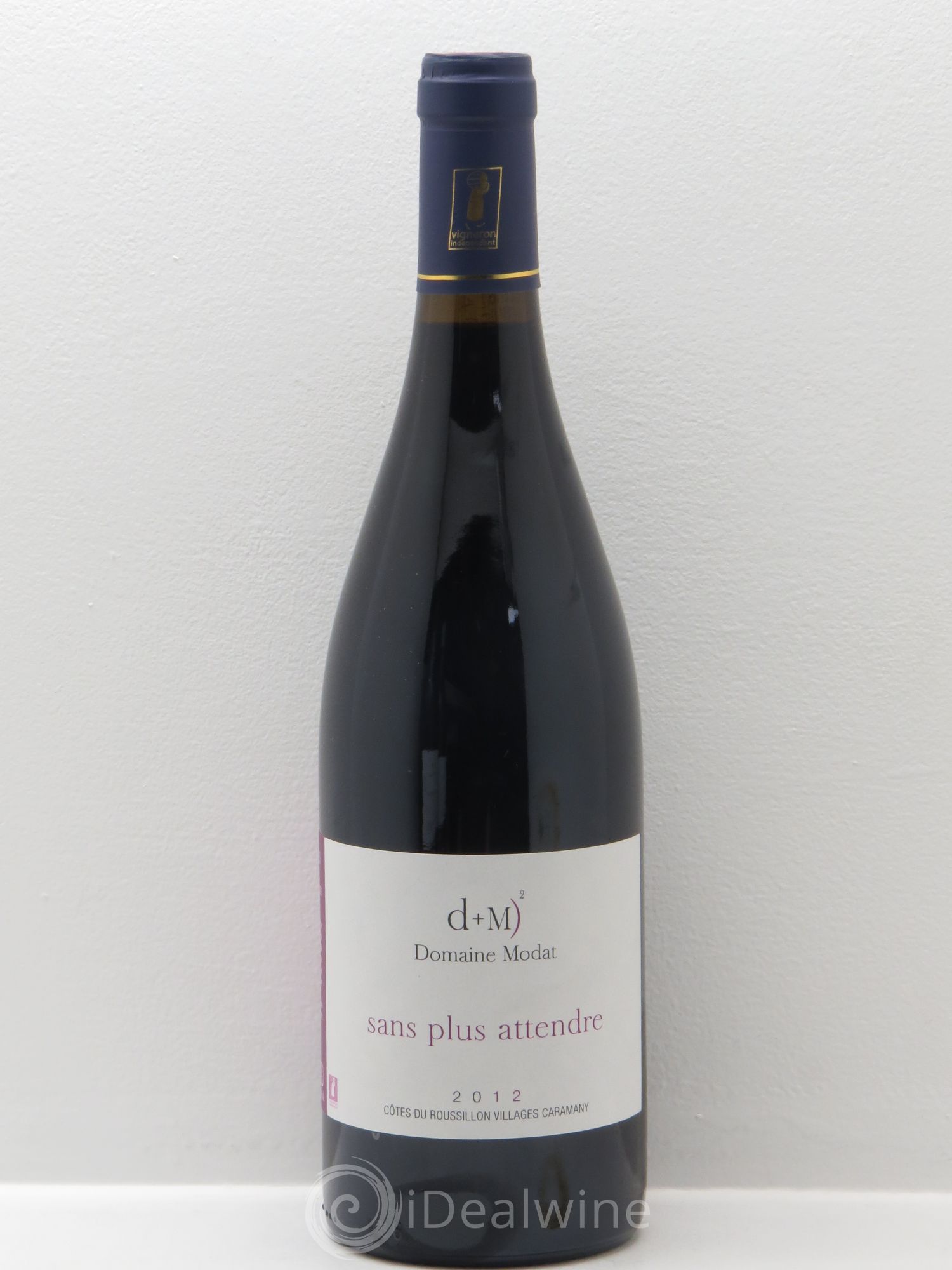 Côtes du Roussillon Villages Caramany Modat (Domaine) Sans plus attendre 2012 - Lot de 1 bouteille - 0
