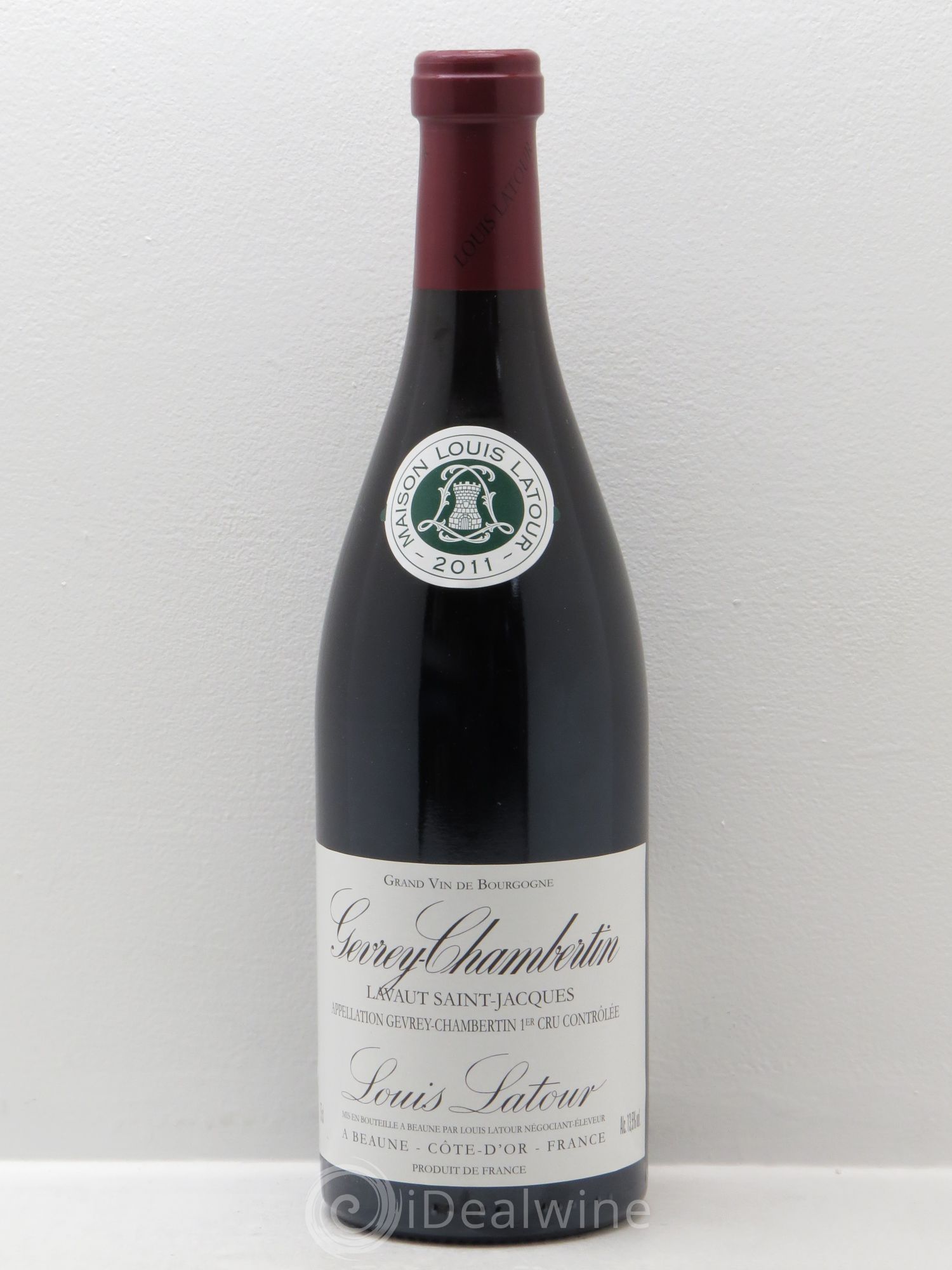 Gevrey-Chambertin 1er Cru Lavaux Saint Jacques Louis Latour 2011 - Lot de 1 bouteille - 0