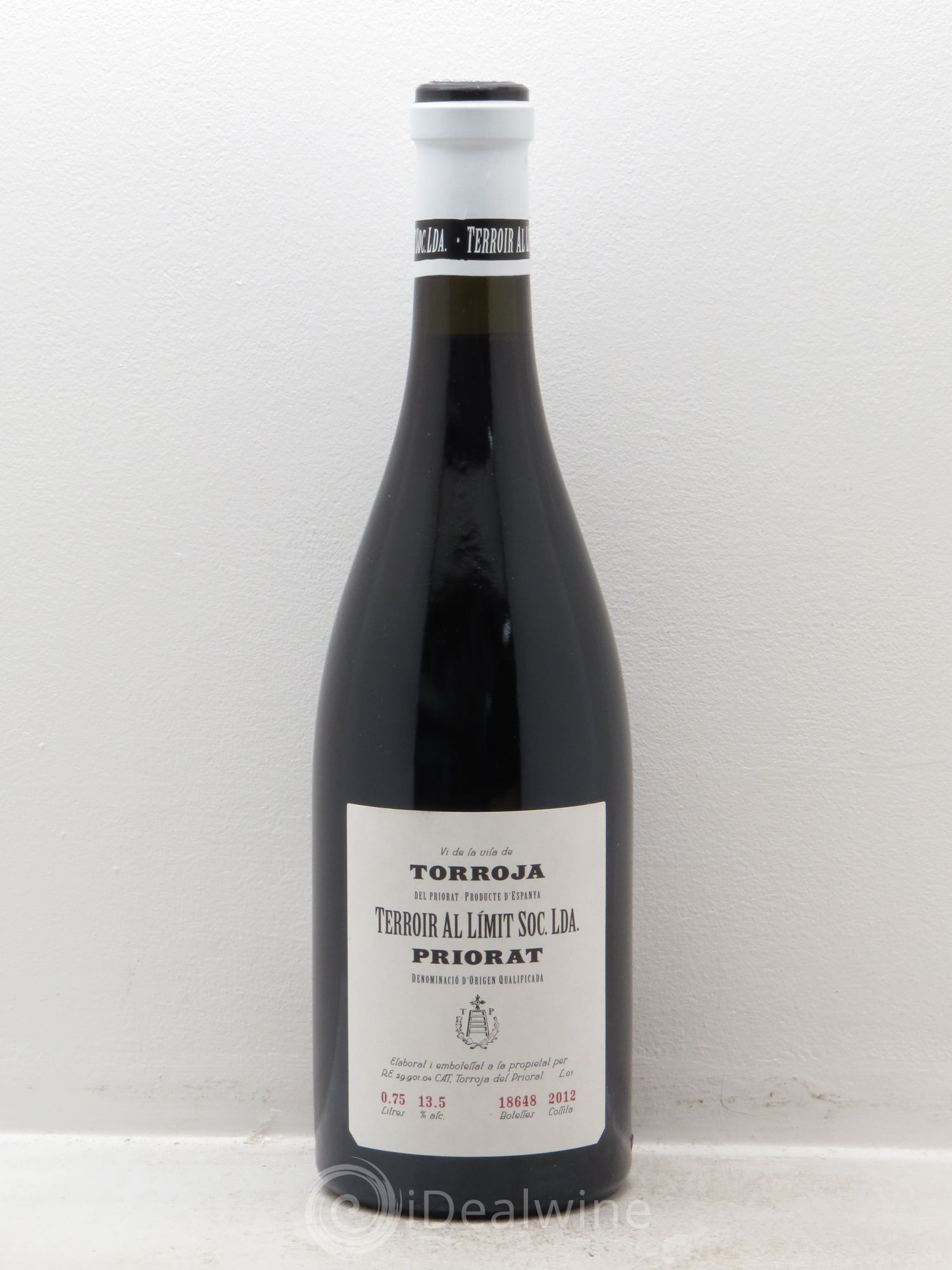 Priorat Terroir Al Limit Torroja Dominik Hubert 2012 - Lot de 1 bouteille - 0