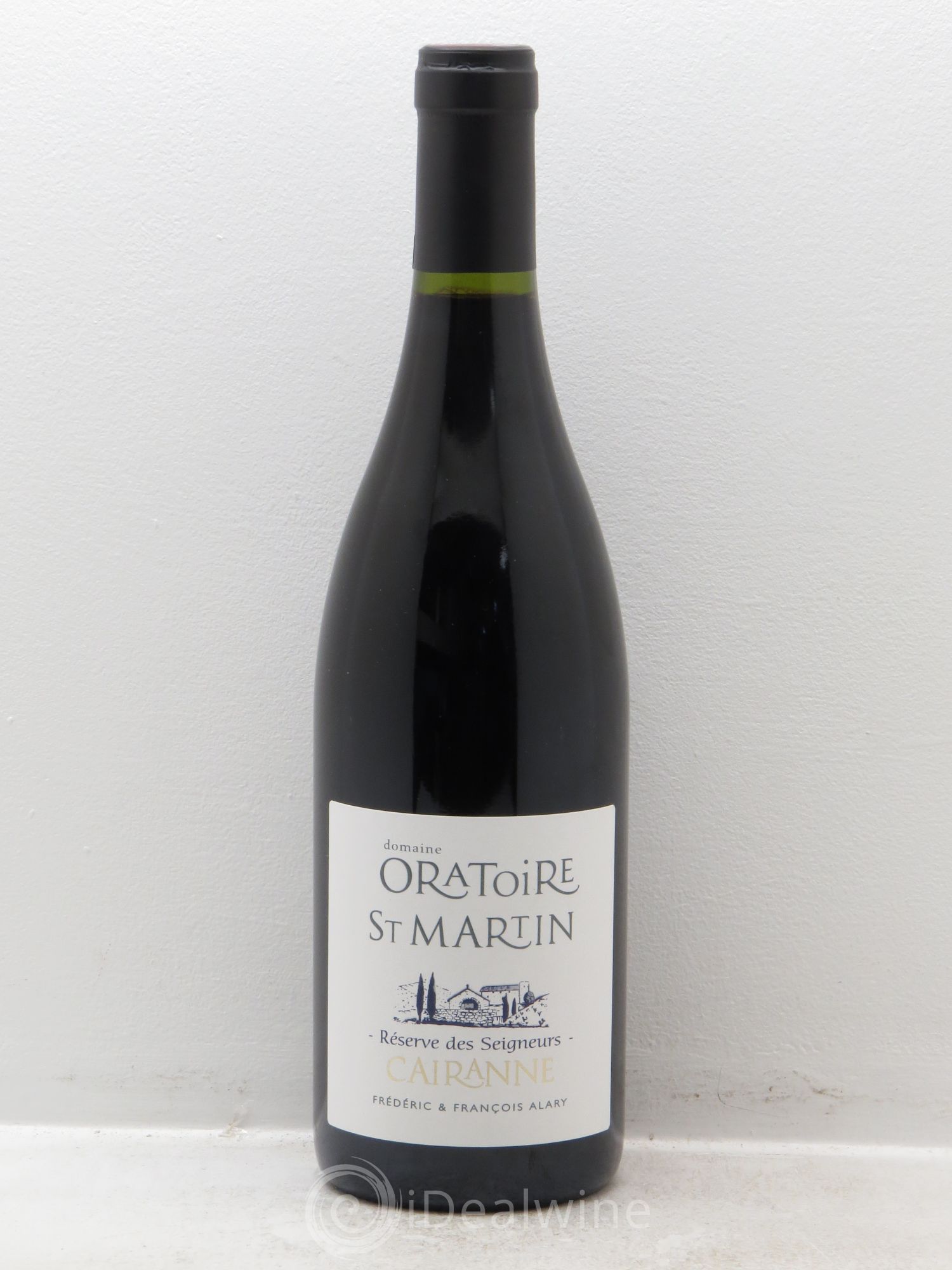 Cairanne Réserve des Seigneurs Oratoire Saint-Martin - Frédéric et François Alary 2013 - Lot de 1 bouteille - 0