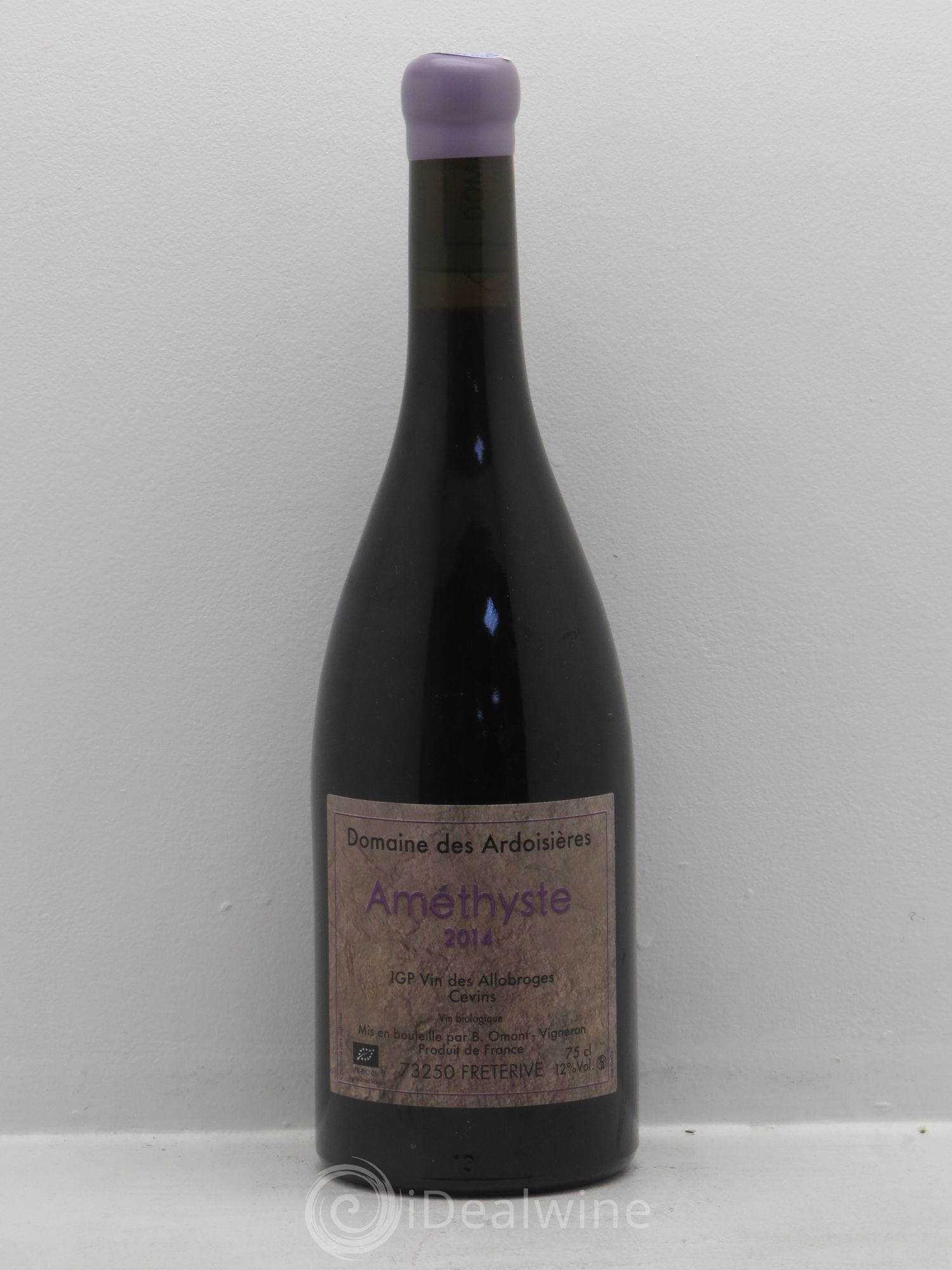 Vin des Allobroges Cevins Améthyste Ardoisières (Domaine des) 2014 - Lot de 1 bouteille - 0