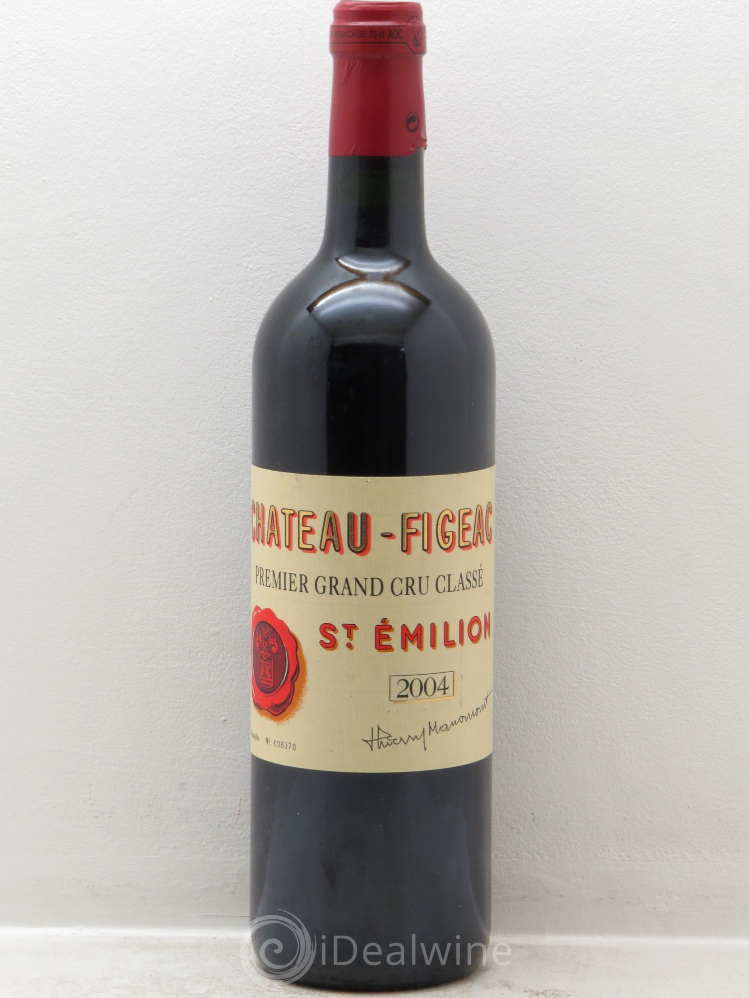 Château Figeac 1er Grand Cru Classé A 2004 - Lot de 6 bouteilles - 0