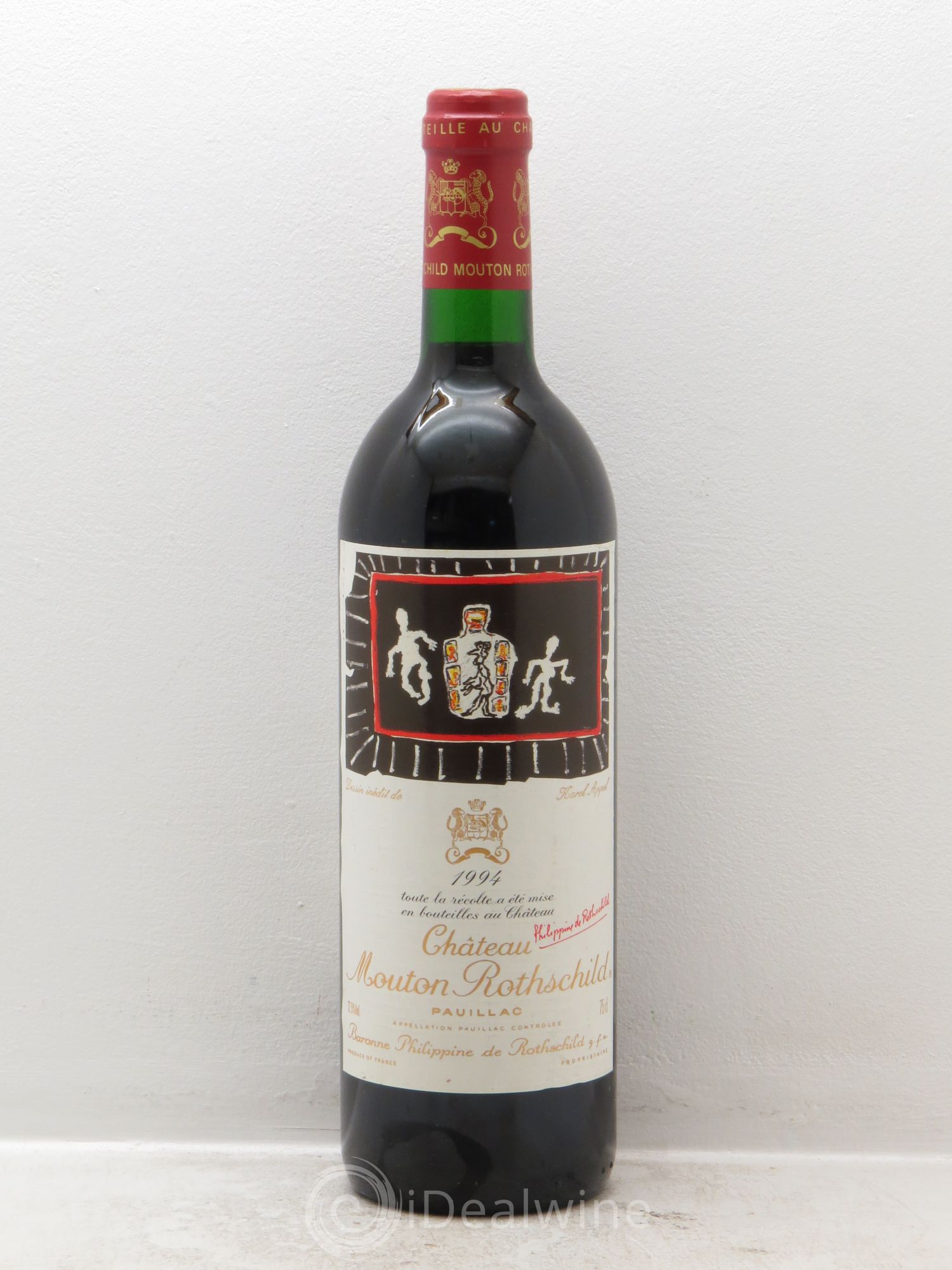 Château Mouton Rothschild 1er Grand Cru Classé 1994 - Lot de 1 bouteille - 0