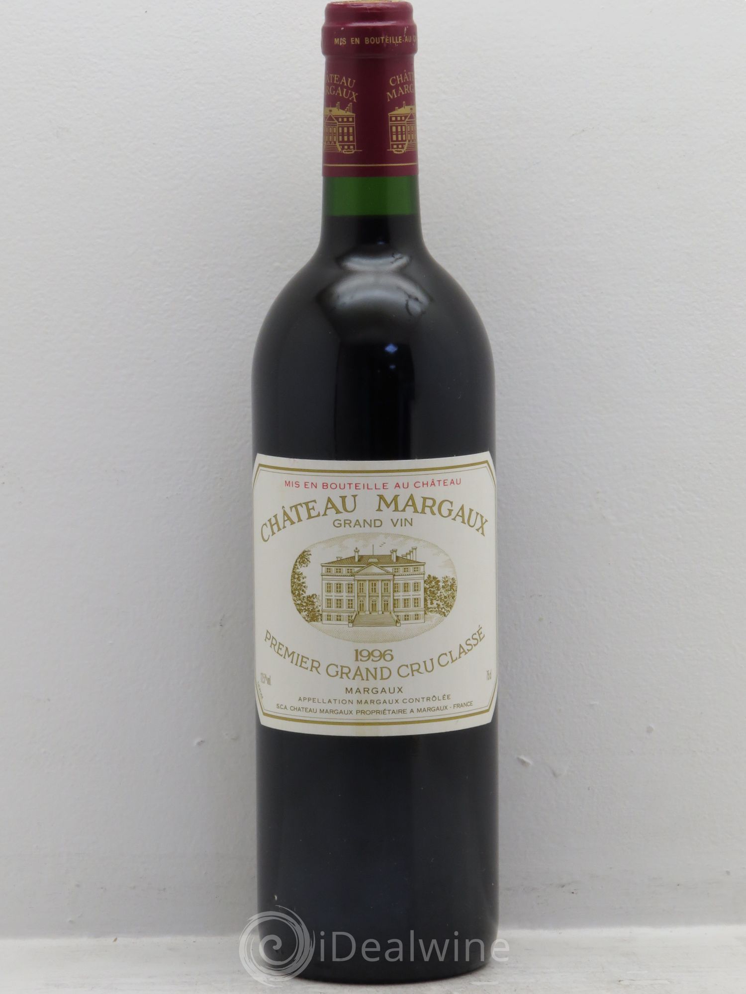 Château Margaux 1er Grand Cru Classé 1996 - Lot de 1 bouteille - 0