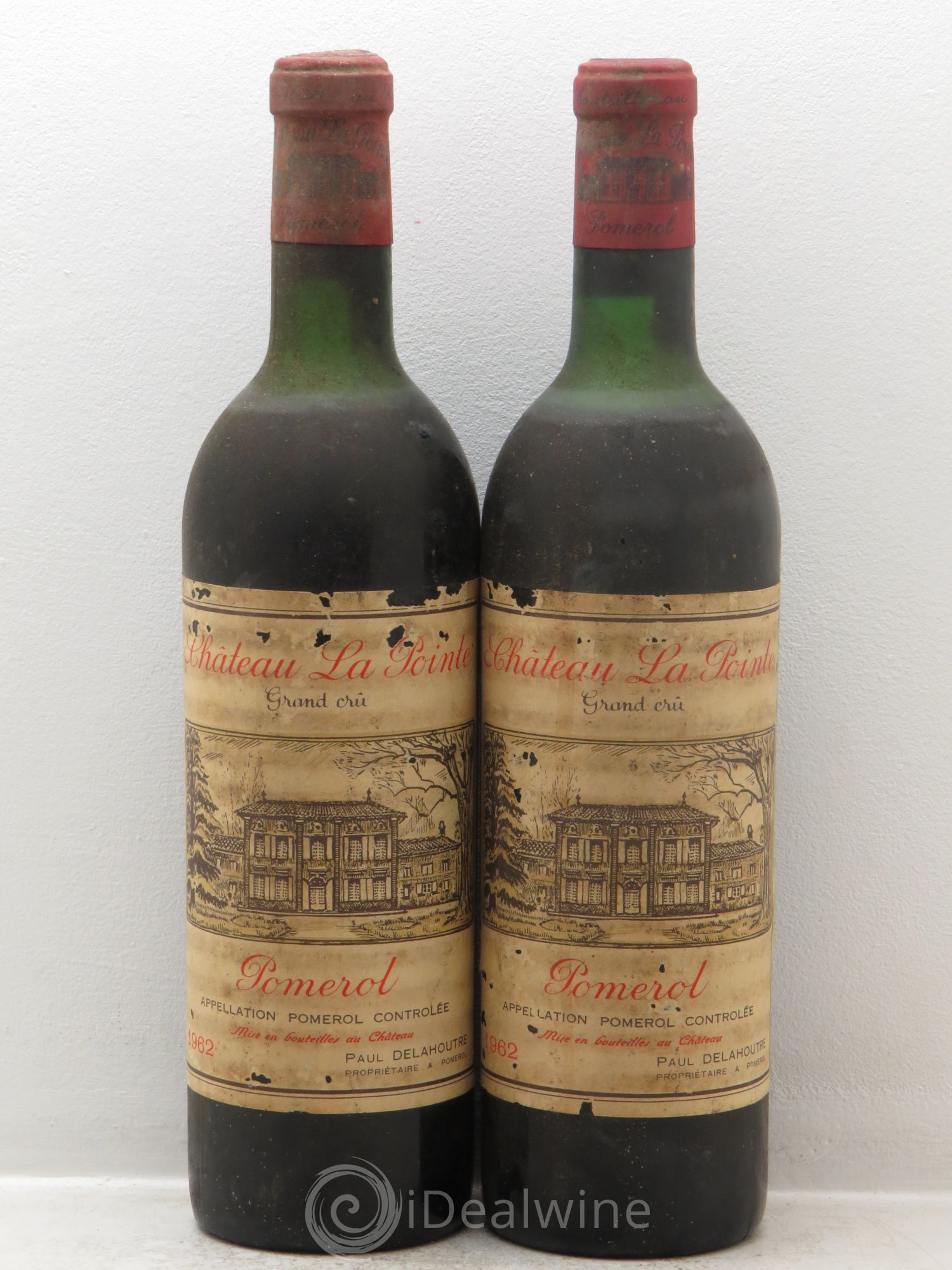 Château la Pointe 1962 - Lot de 2 bouteilles - 0