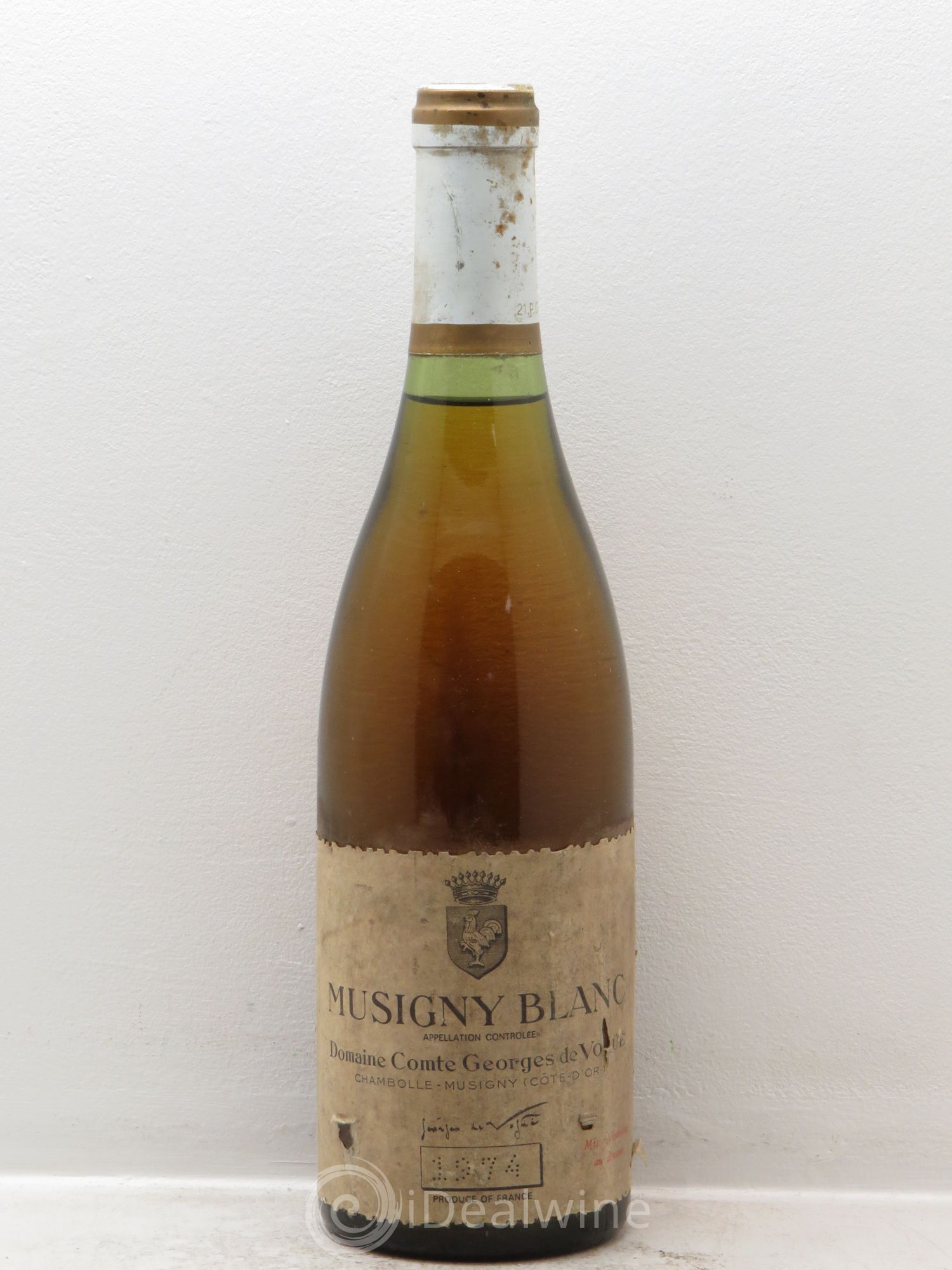 Musigny Grand Cru Comte Georges de Vogüé 1974 - Lot de 1 bouteille - 0