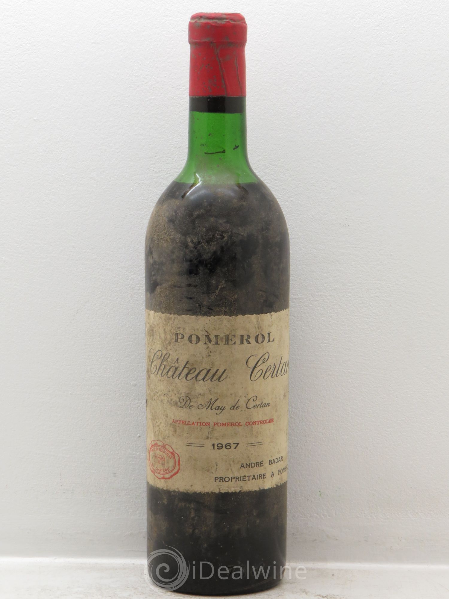 Château Certan de May 1967 - Lot de 1 bouteille - 0