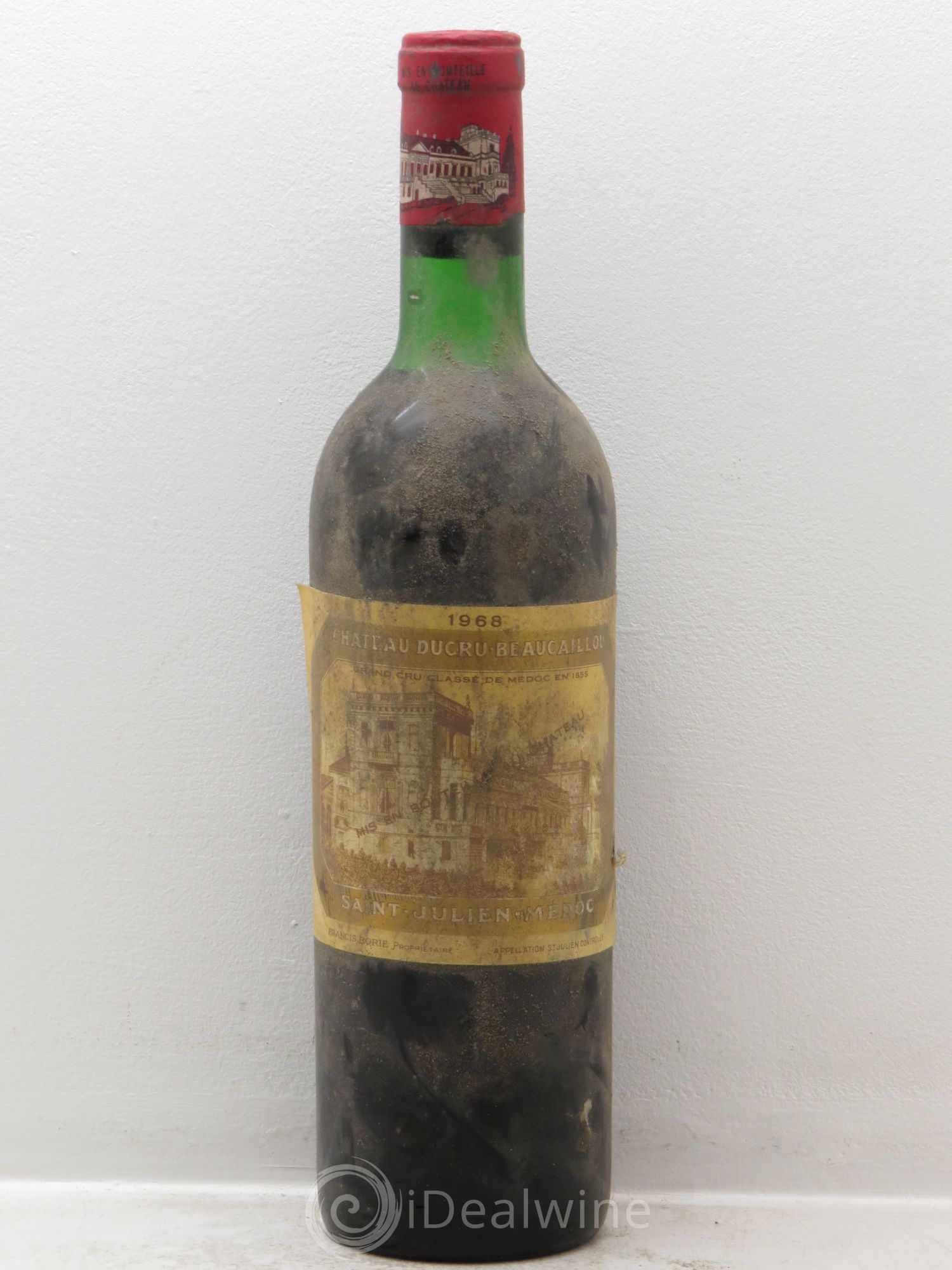 Château Ducru Beaucaillou 2ème Grand Cru Classé 1968 - Lot de 1 bouteille - 0