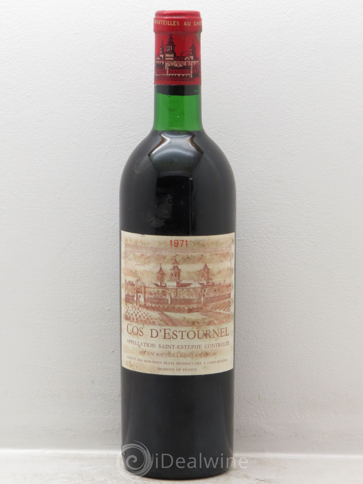 Cos d'Estournel 2ème Grand Cru Classé 1971 - Lot de 1 bouteille - 0