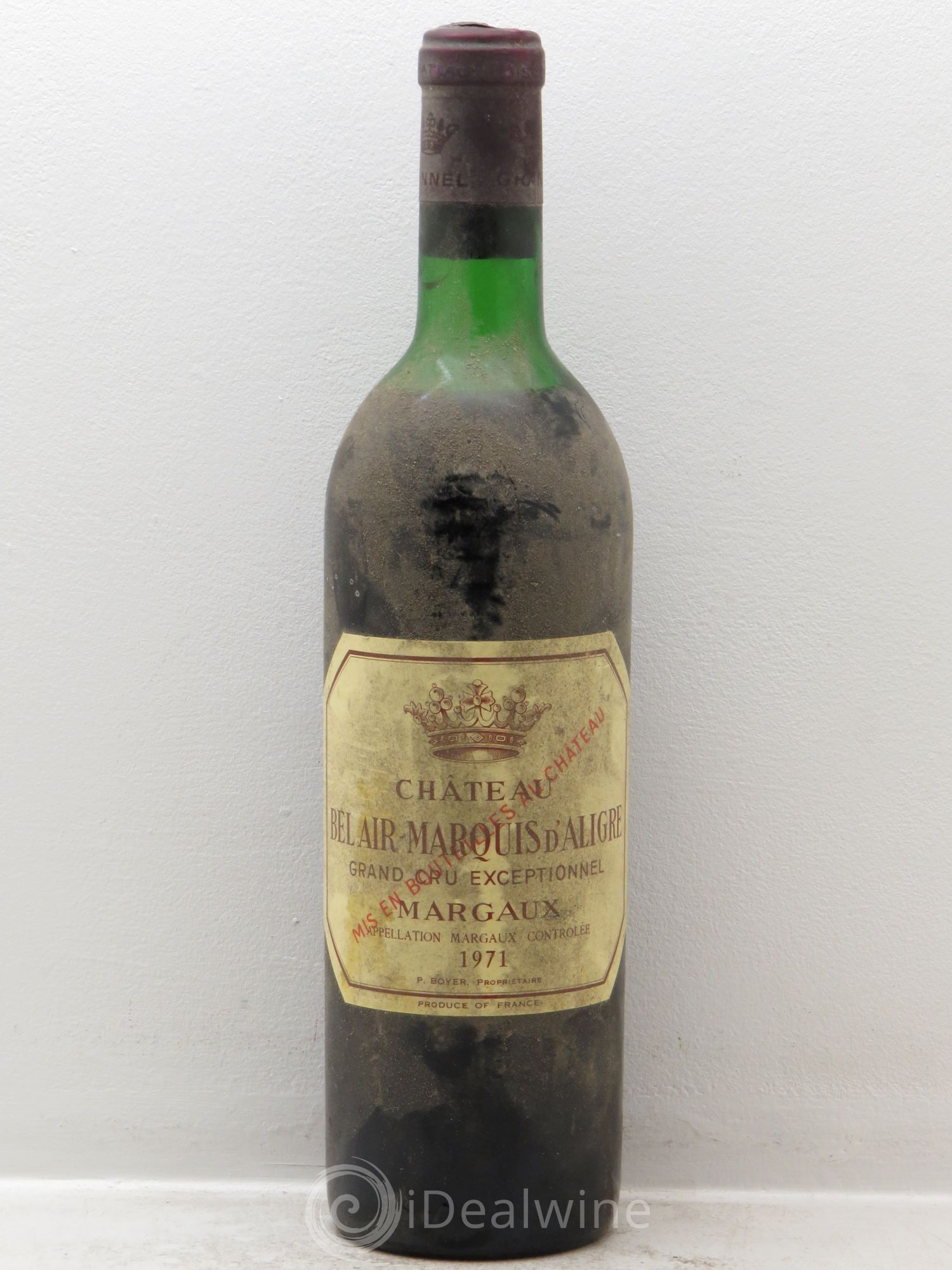 Château Bel Air Marquis d'Aligre 1971 - Lot de 1 bouteille - 0