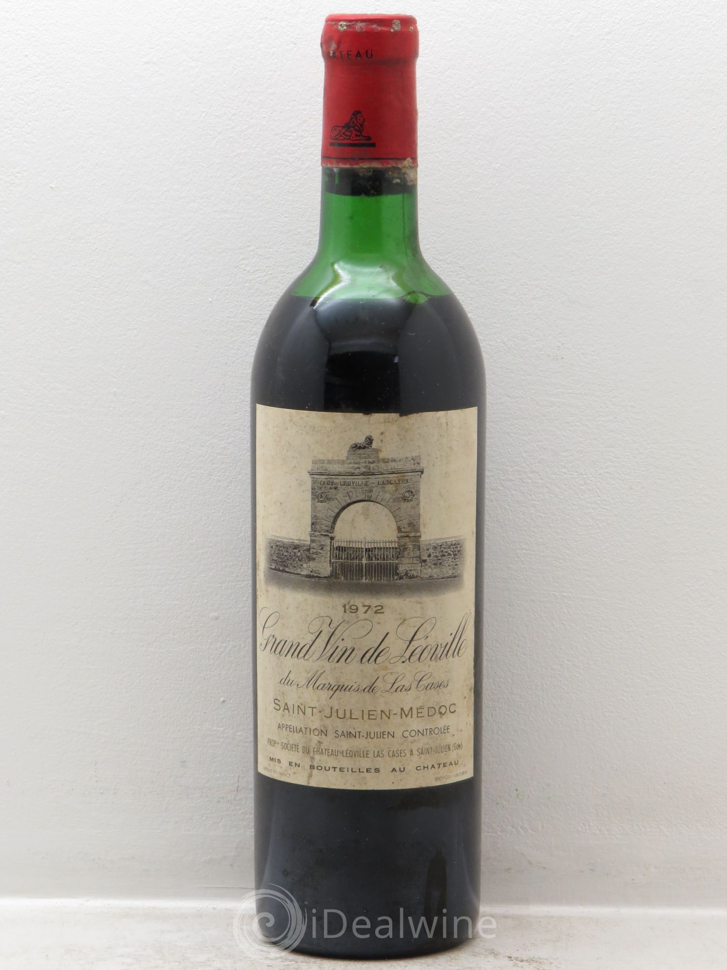 Château Léoville Las Cases 2ème Grand Cru Classé 1972 - Lot de 1 bouteille - 0