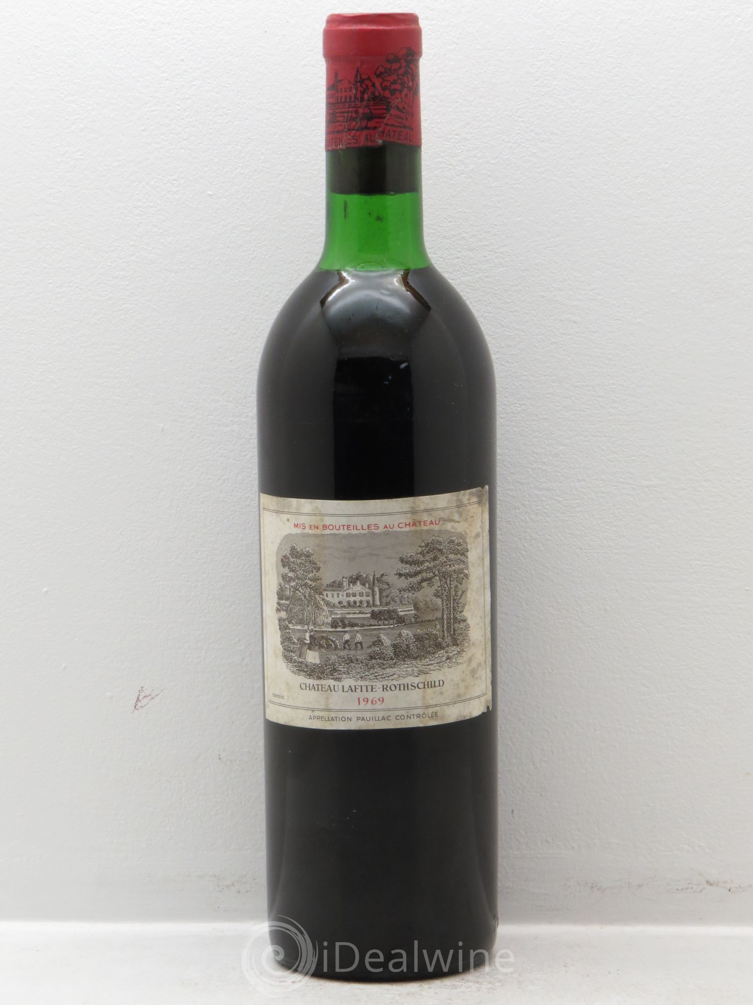 Château Lafite Rothschild 1er Grand Cru Classé 1969 - Lot de 1 bouteille - 0