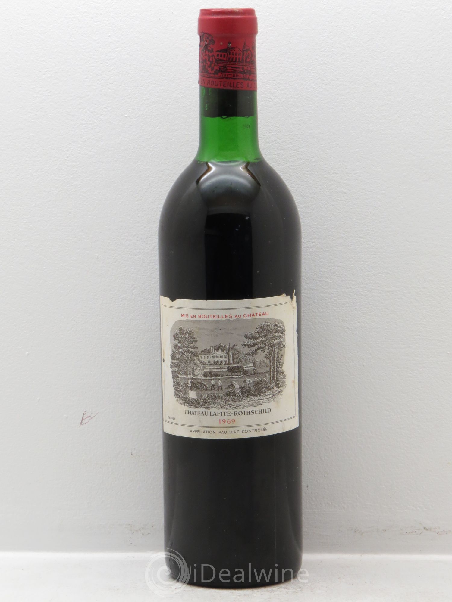Château Lafite Rothschild 1er Grand Cru Classé 1969 - Lot de 1 bouteille - 0