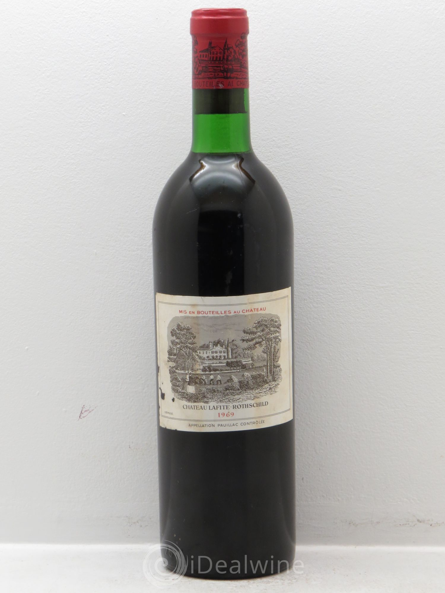 Château Lafite Rothschild 1er Grand Cru Classé 1969 - Lot de 1 bouteille - 0