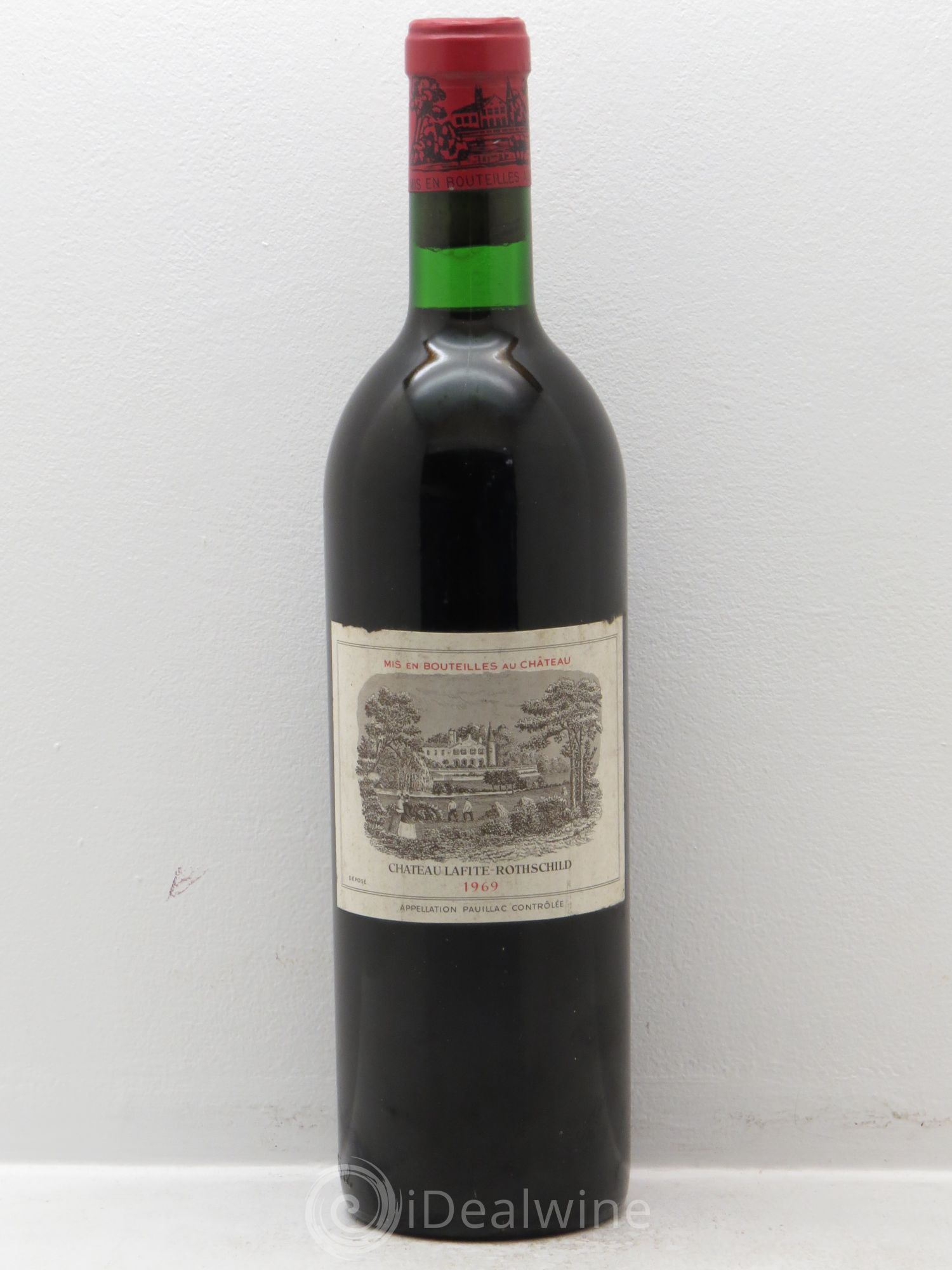 Château Lafite Rothschild 1er Grand Cru Classé 1969 - Lot de 1 bouteille - 0