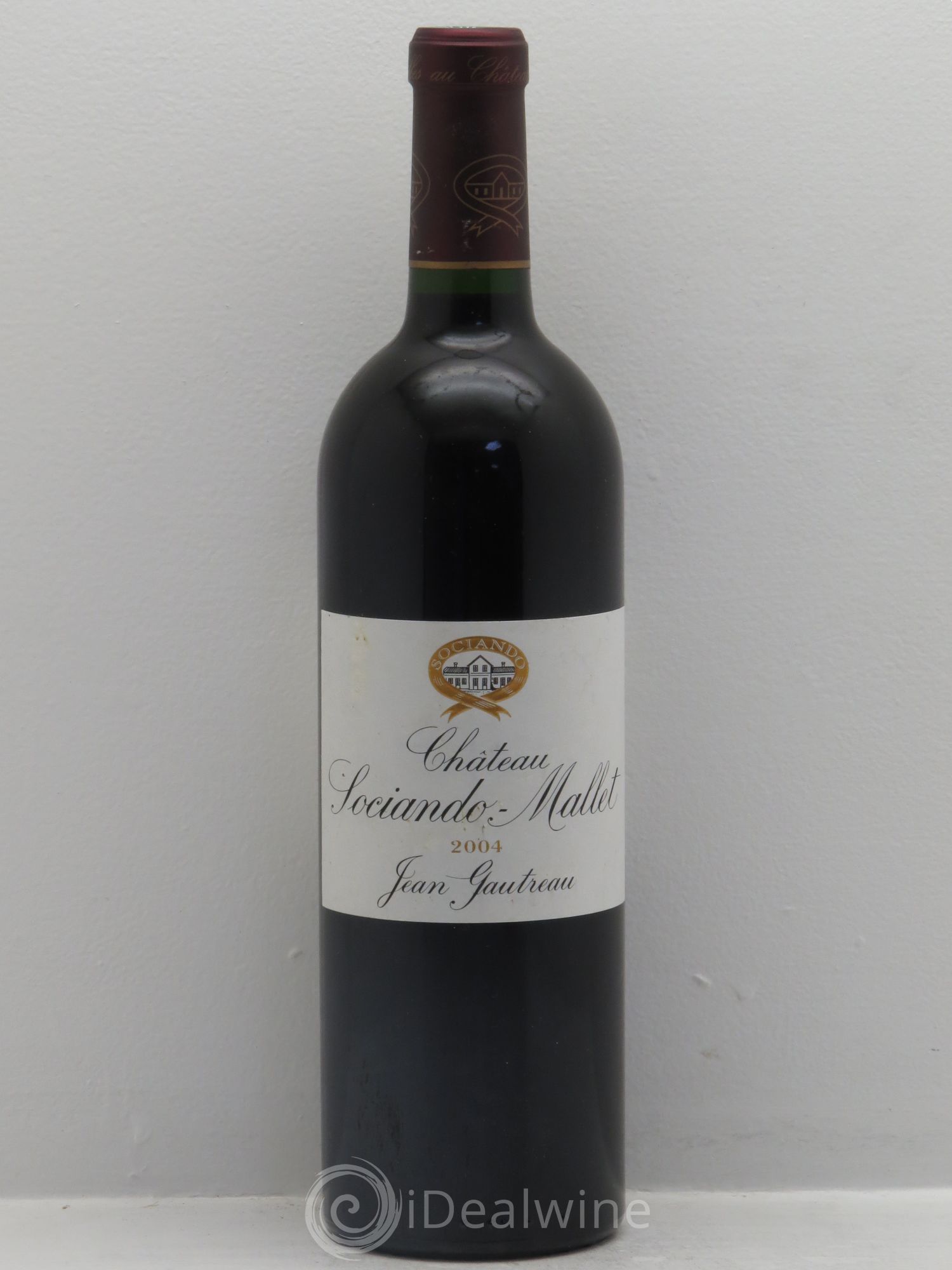 Château Sociando Mallet 2004 - Lot de 1 bouteille - 0