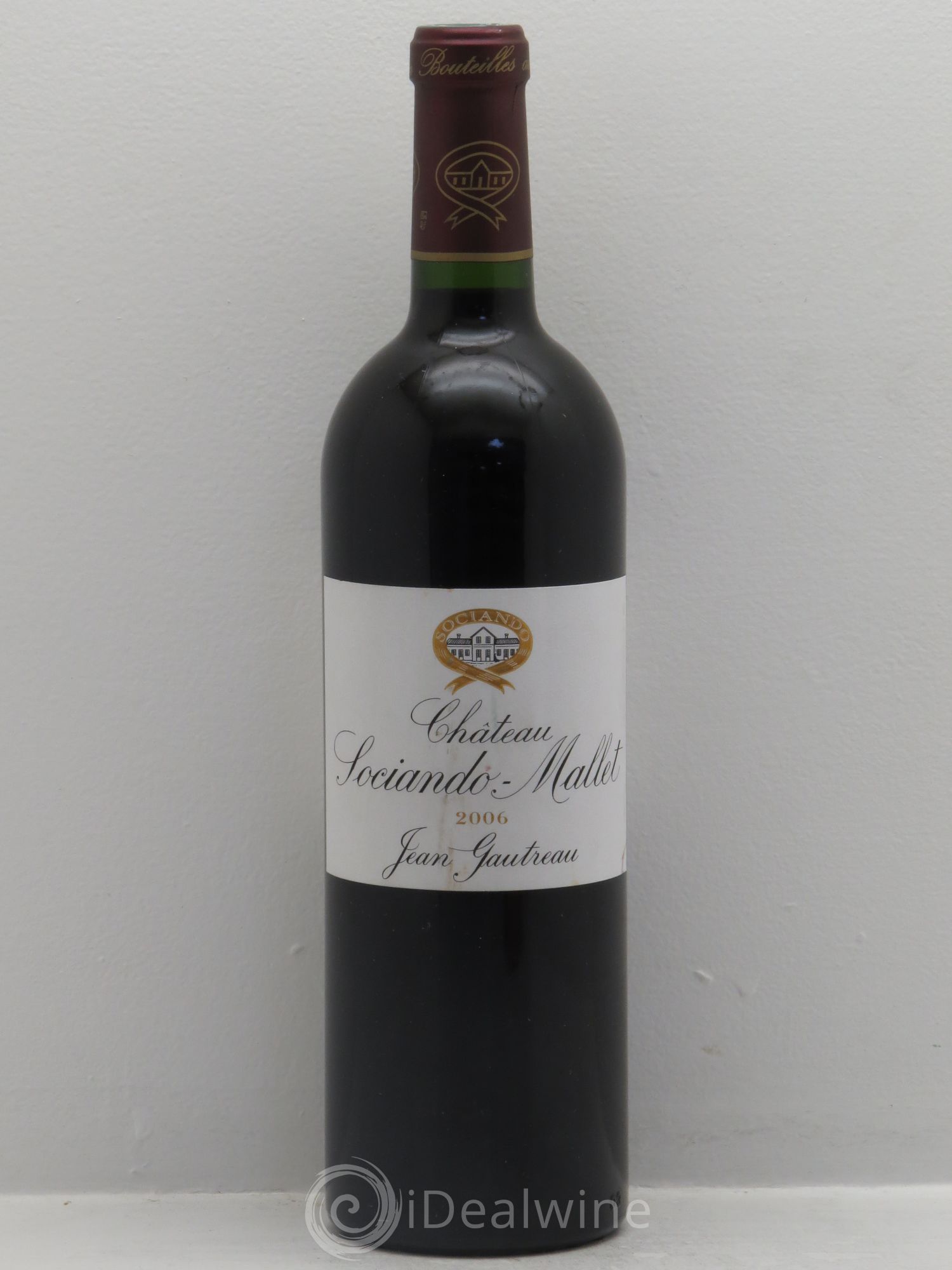 Château Sociando Mallet 2006 - Lot de 6 bouteilles - 0