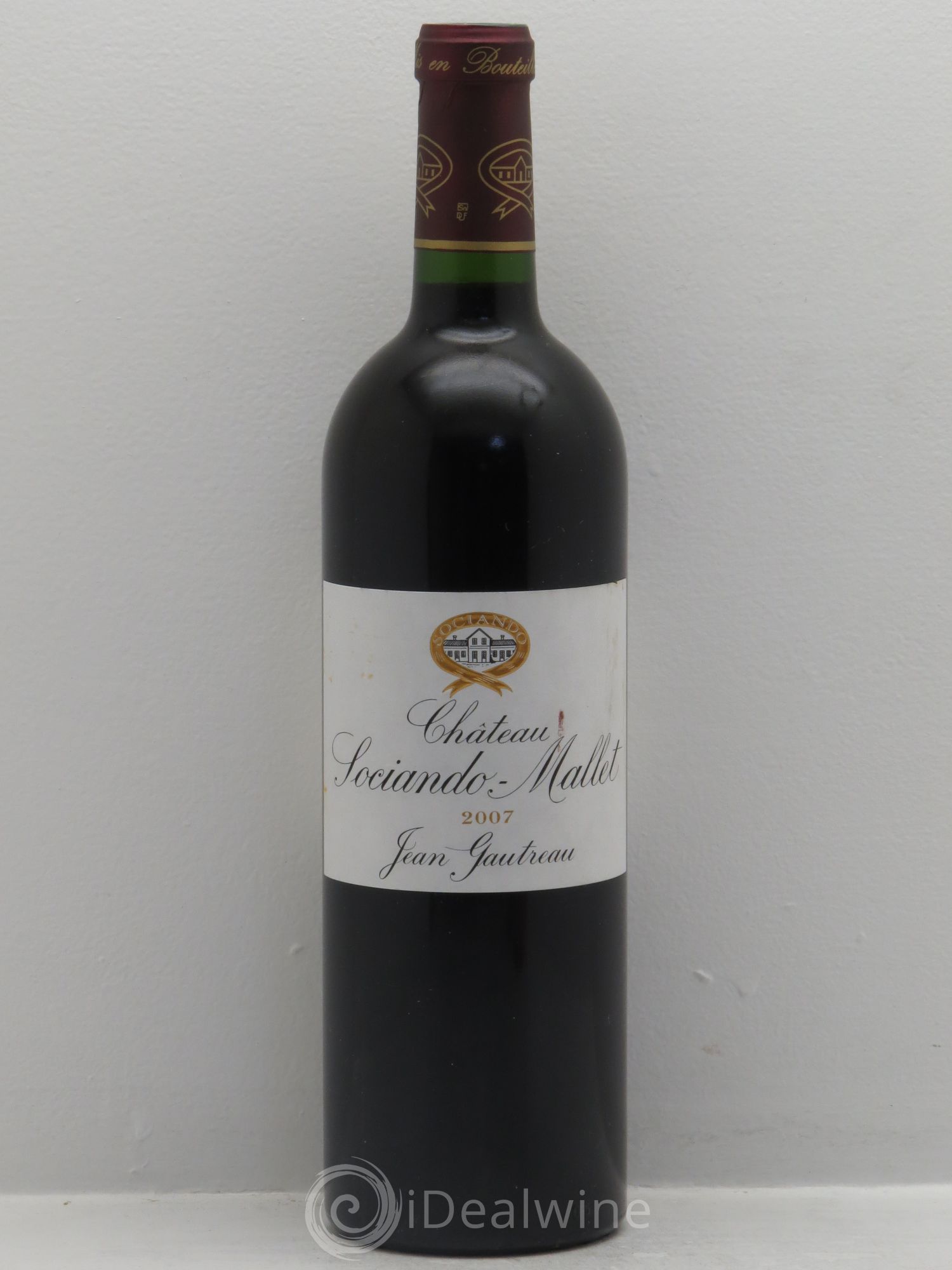 Château Sociando Mallet 2007 - Lot de 6 bouteilles - 0