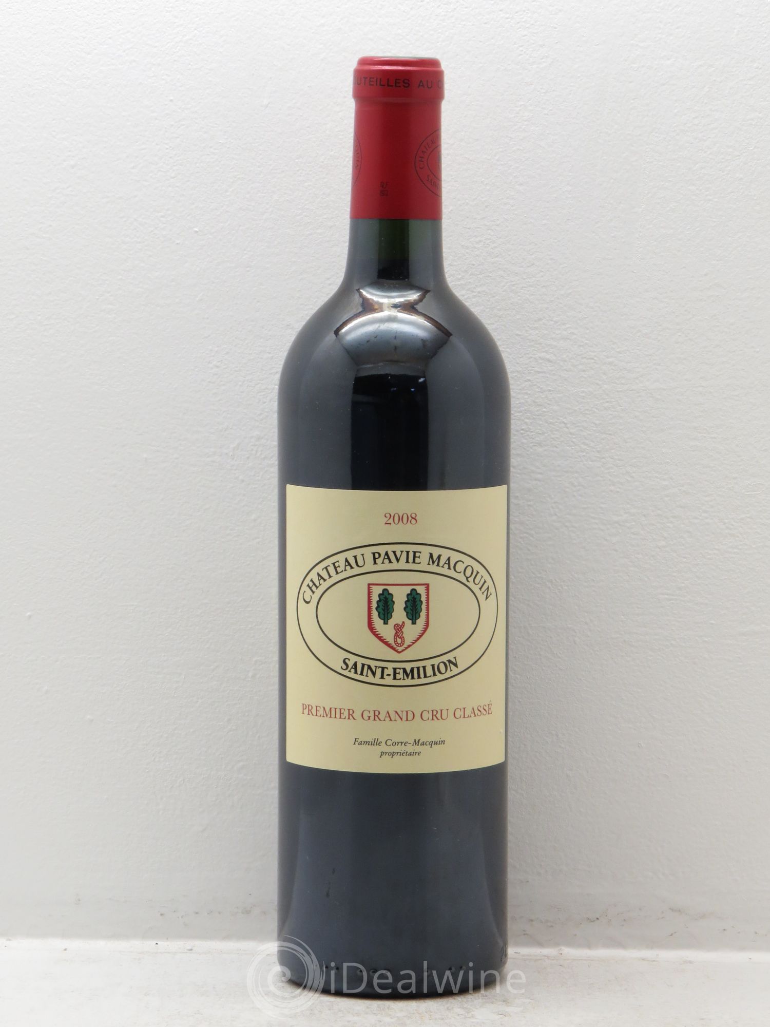 Château Pavie Macquin 1er Grand Cru Classé B 2008 - Lot de 6 bouteilles - 0