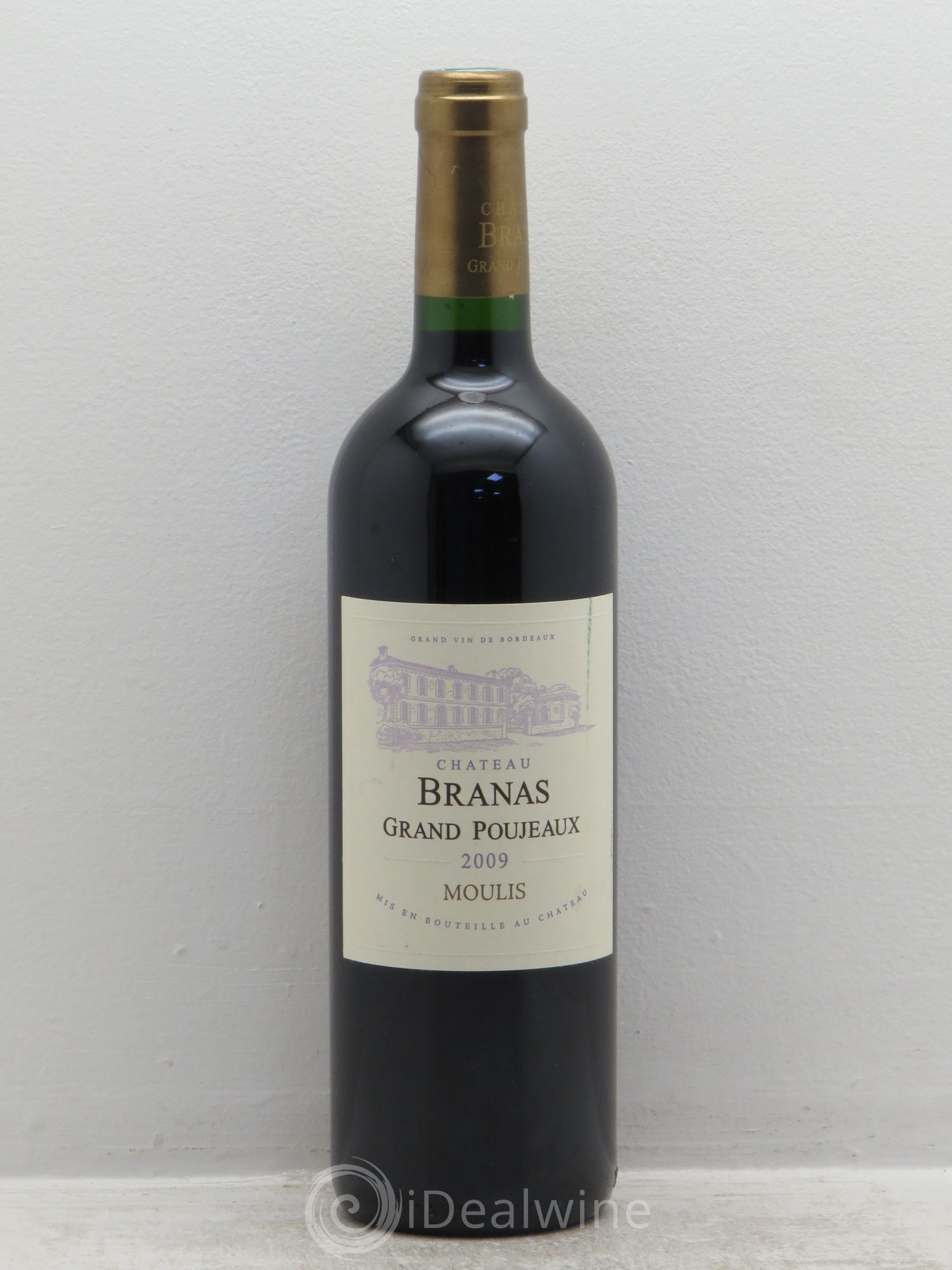 Château Branas Grand Poujeaux Cru Bourgeois 2009 - Lot de 6 bouteilles - 0