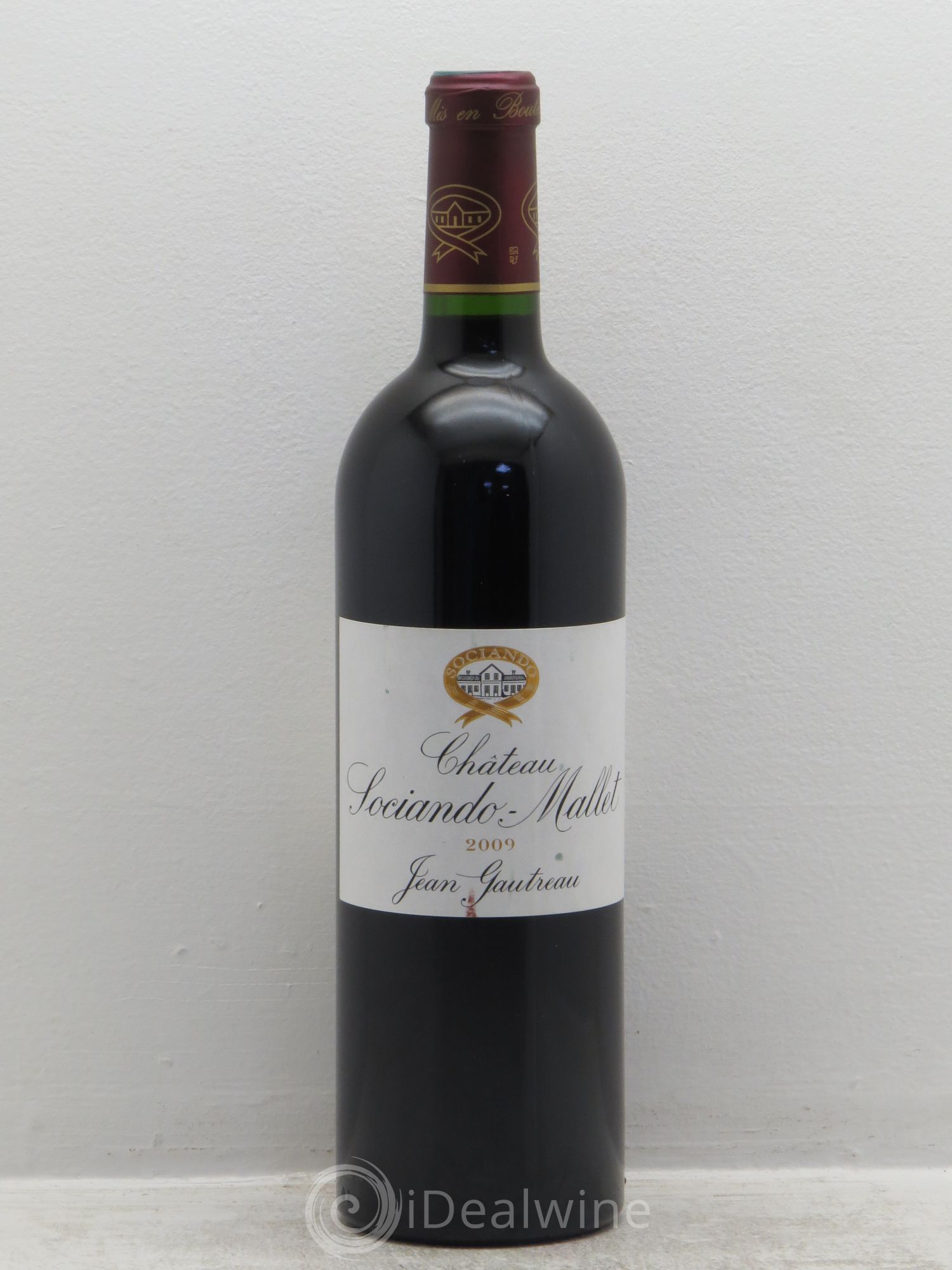 Château Sociando Mallet 2009 - Lot de 6 bouteilles - 0