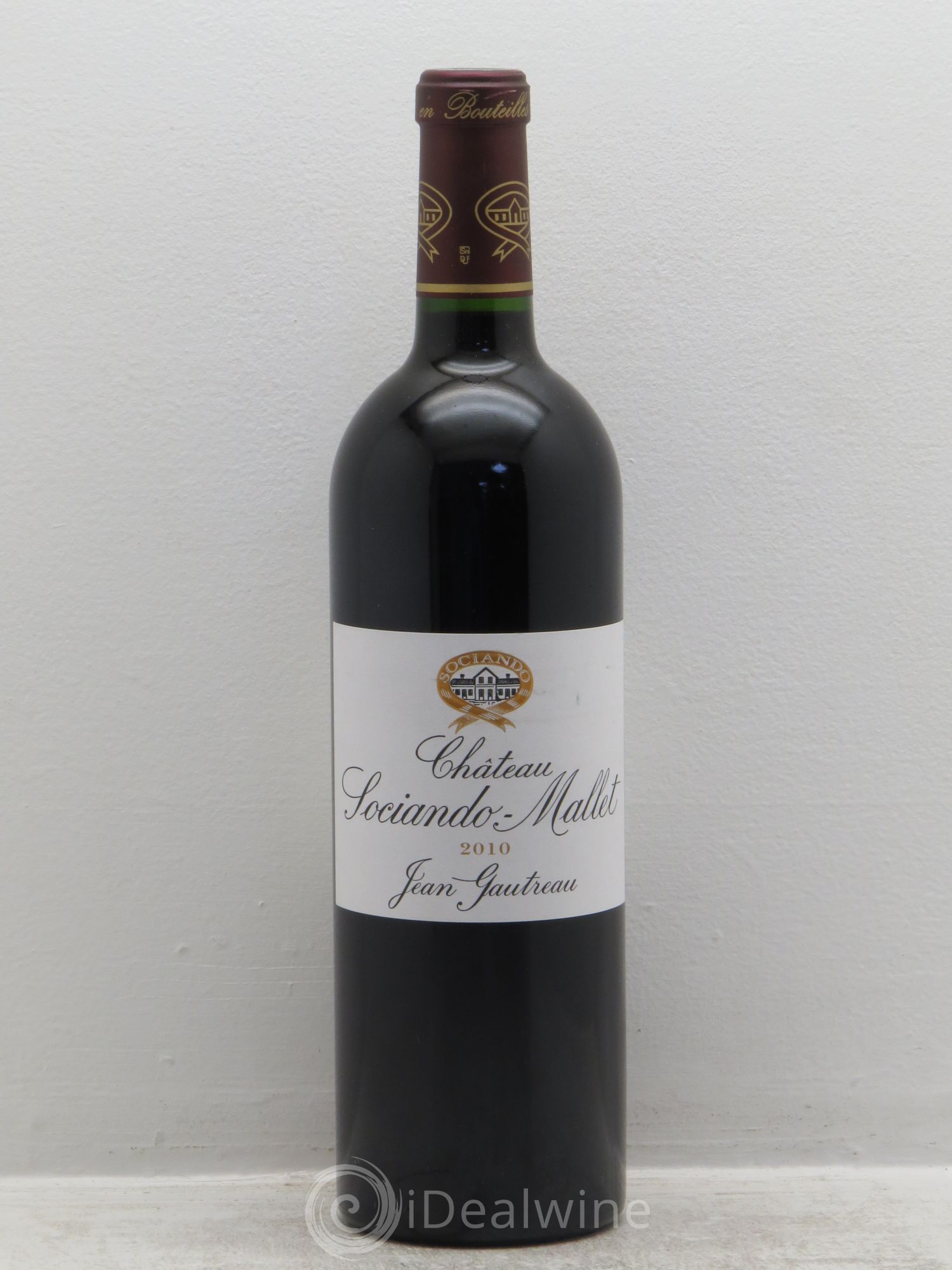 Château Sociando Mallet 2010 - Lot de 6 bouteilles - 0